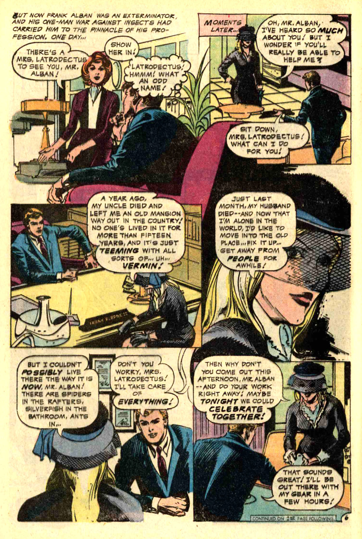 Read online House of Mystery (1951) comic -  Issue #210 - 8