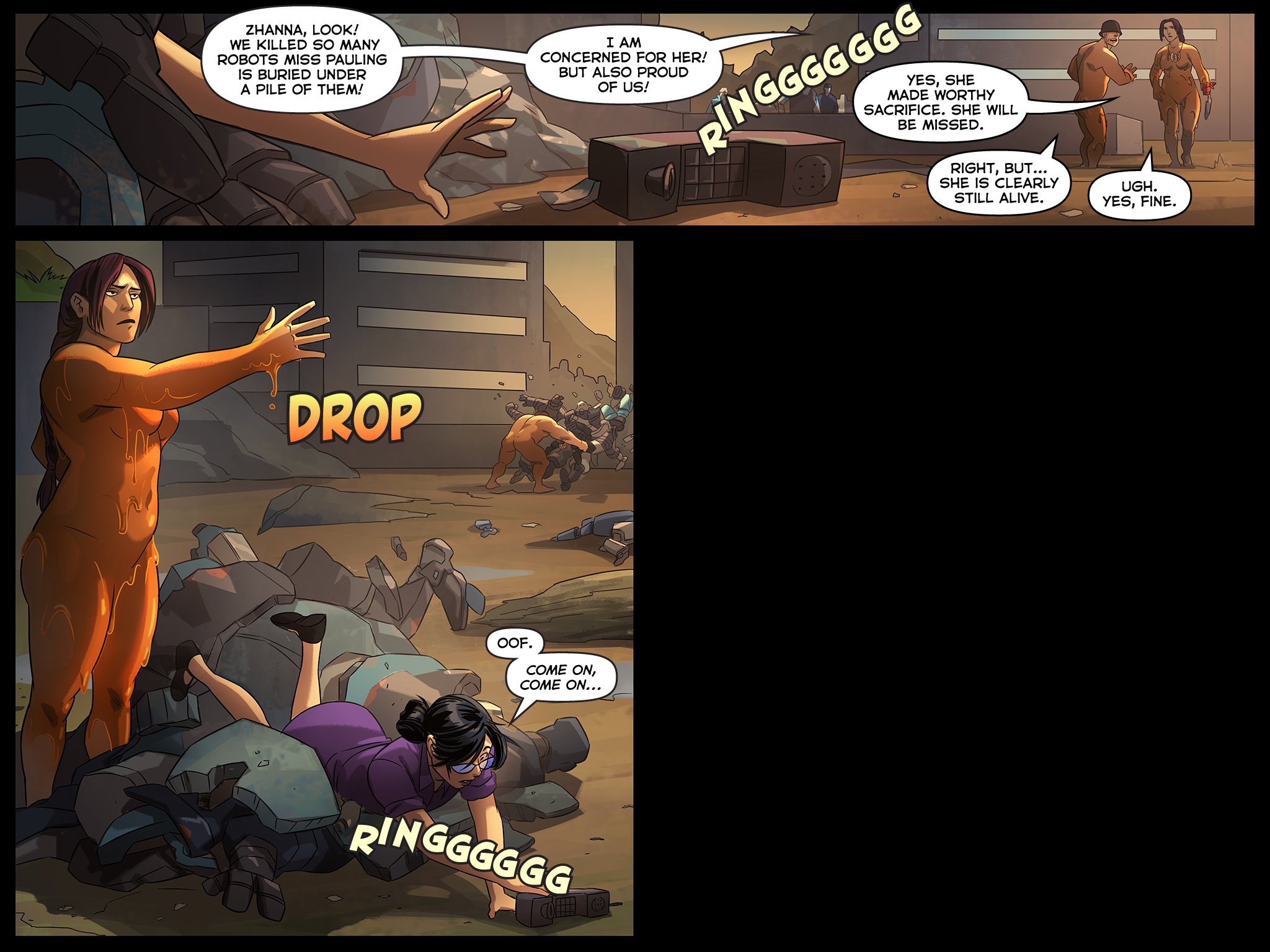 Read online Team Fortress 2 comic -  Issue #6 - 192