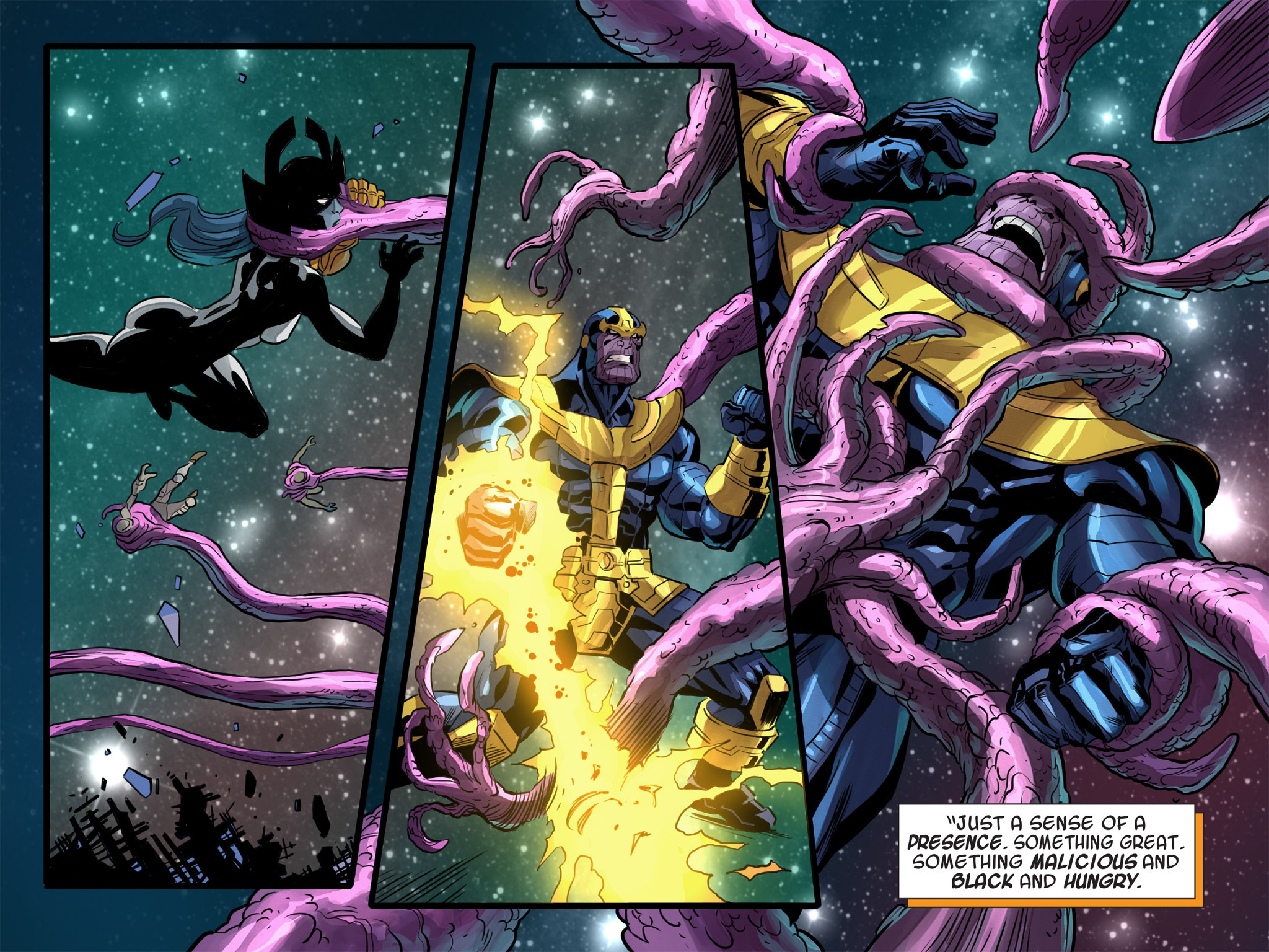 Read online Thanos: A God Up There Listening comic -  Issue # TPB - 167