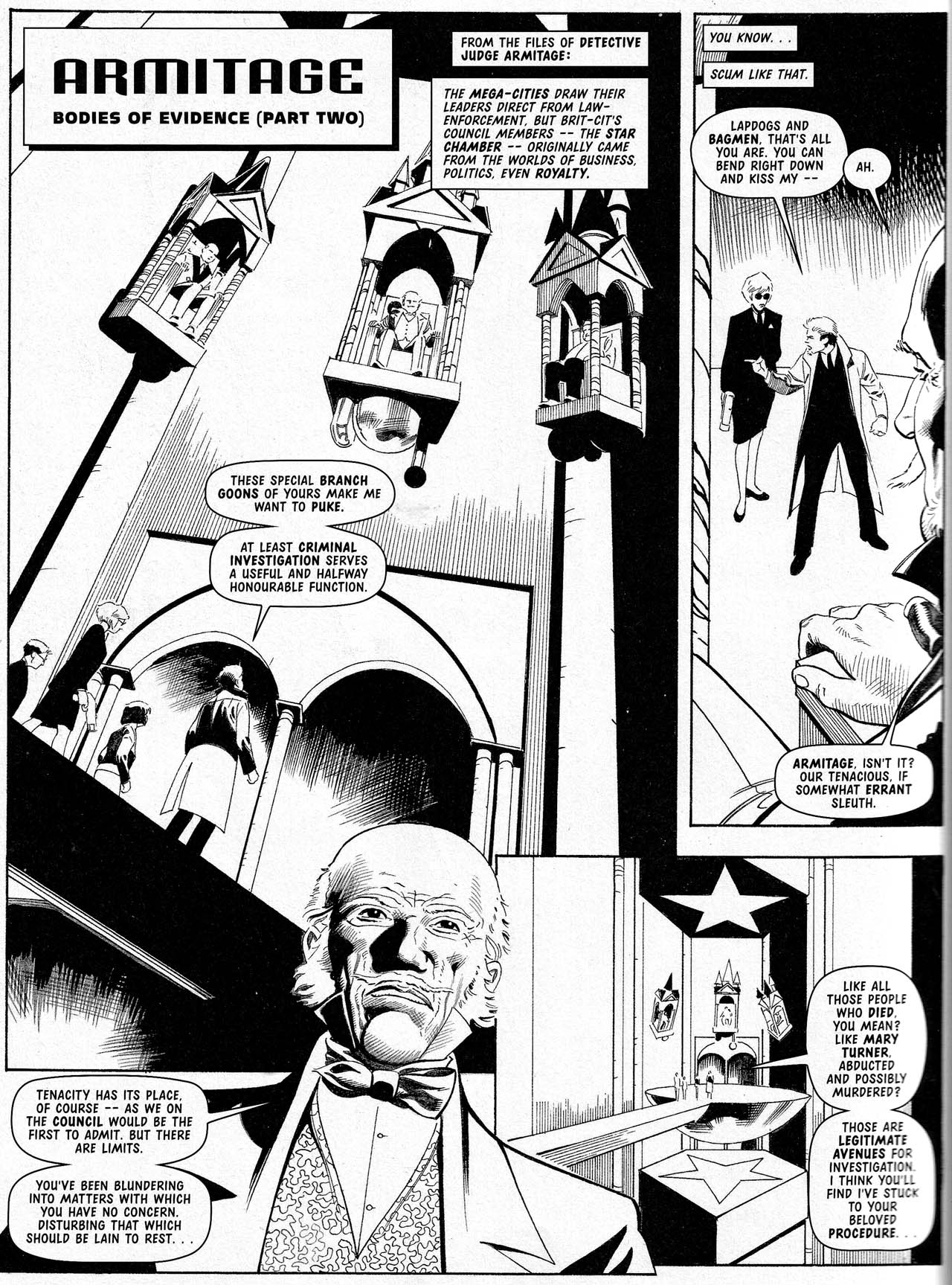 Read online Judge Dredd Megazine (vol. 3) comic -  Issue #65 - 16
