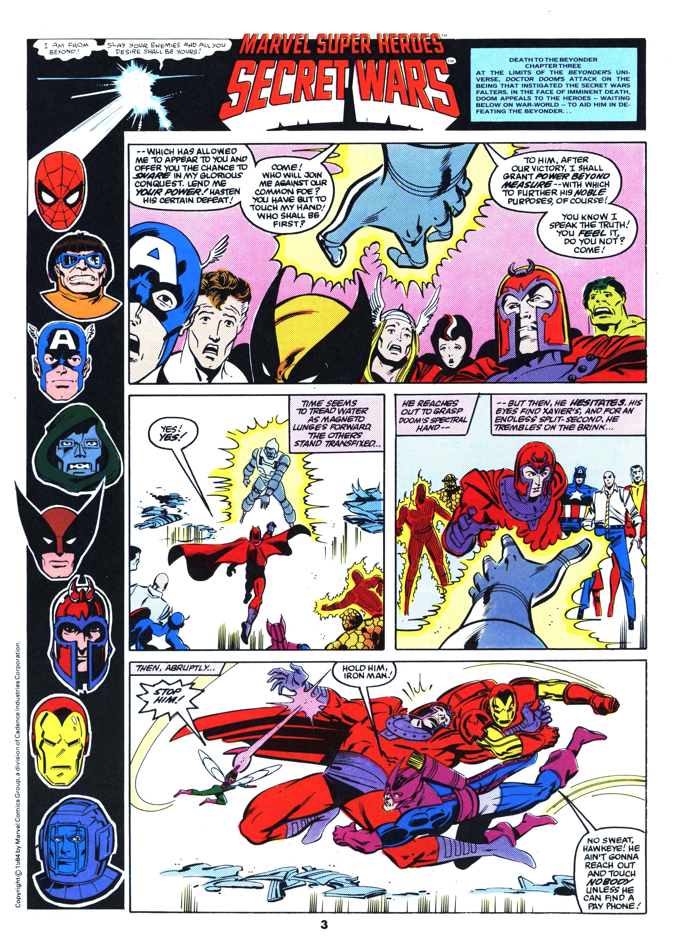 Read online Secret Wars (1985) comic -  Issue #23 - 3