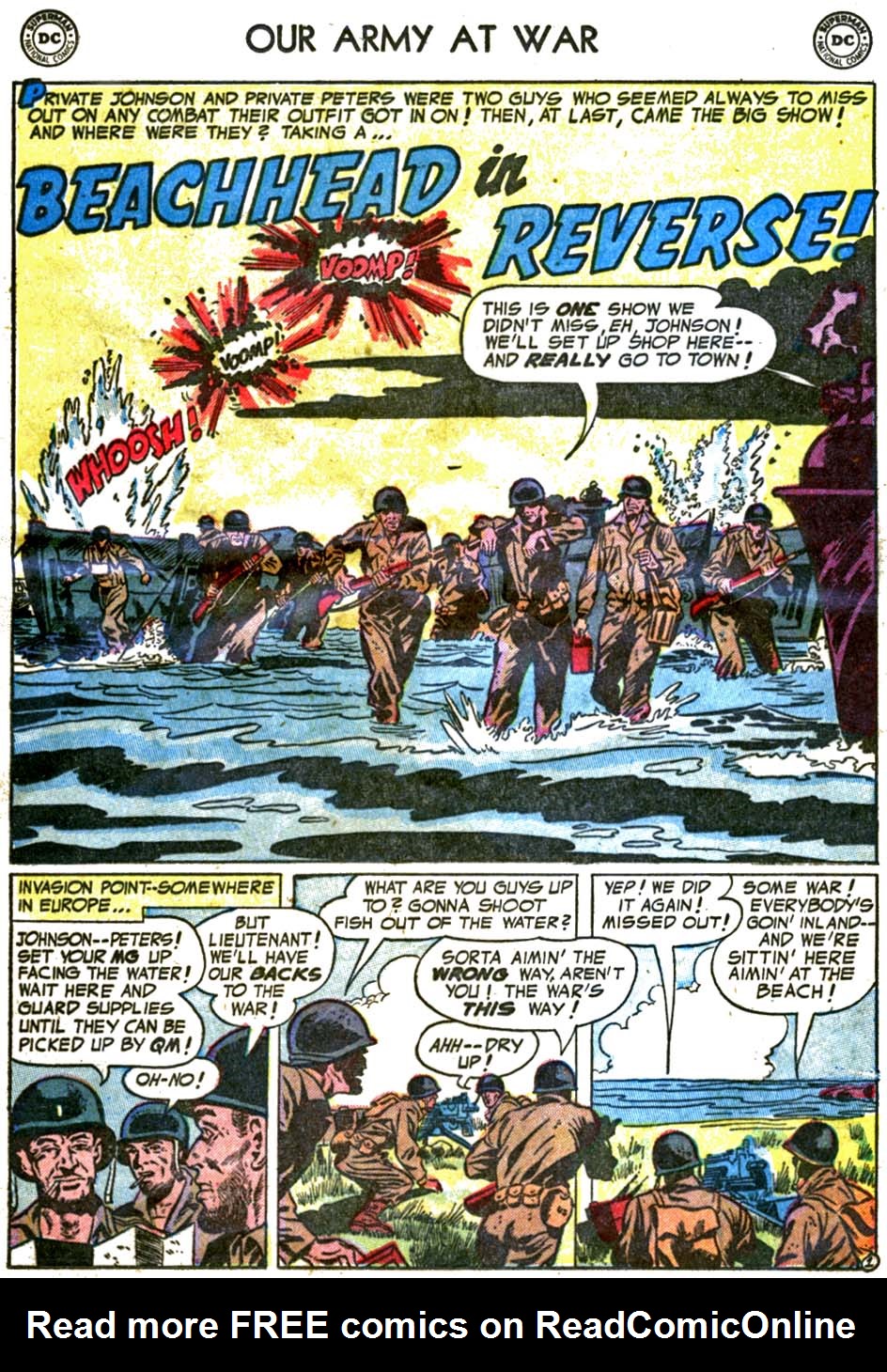 Read online Our Army at War (1952) comic -  Issue #27 - 13