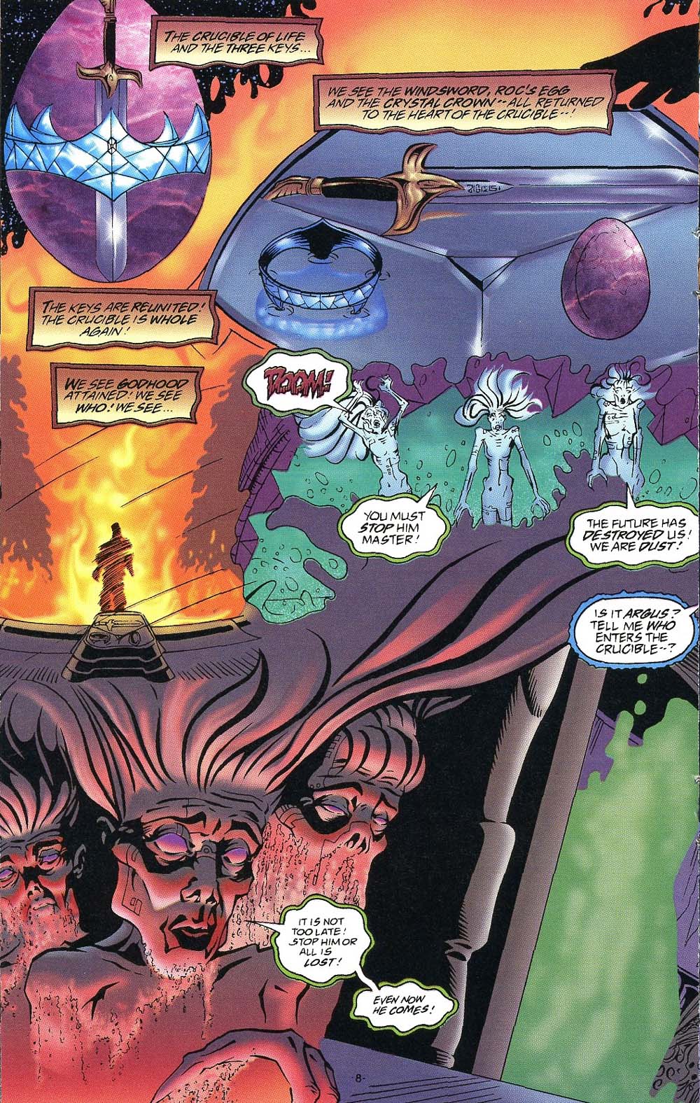 Read online Godwheel (1994) comic -  Issue # Full - 10