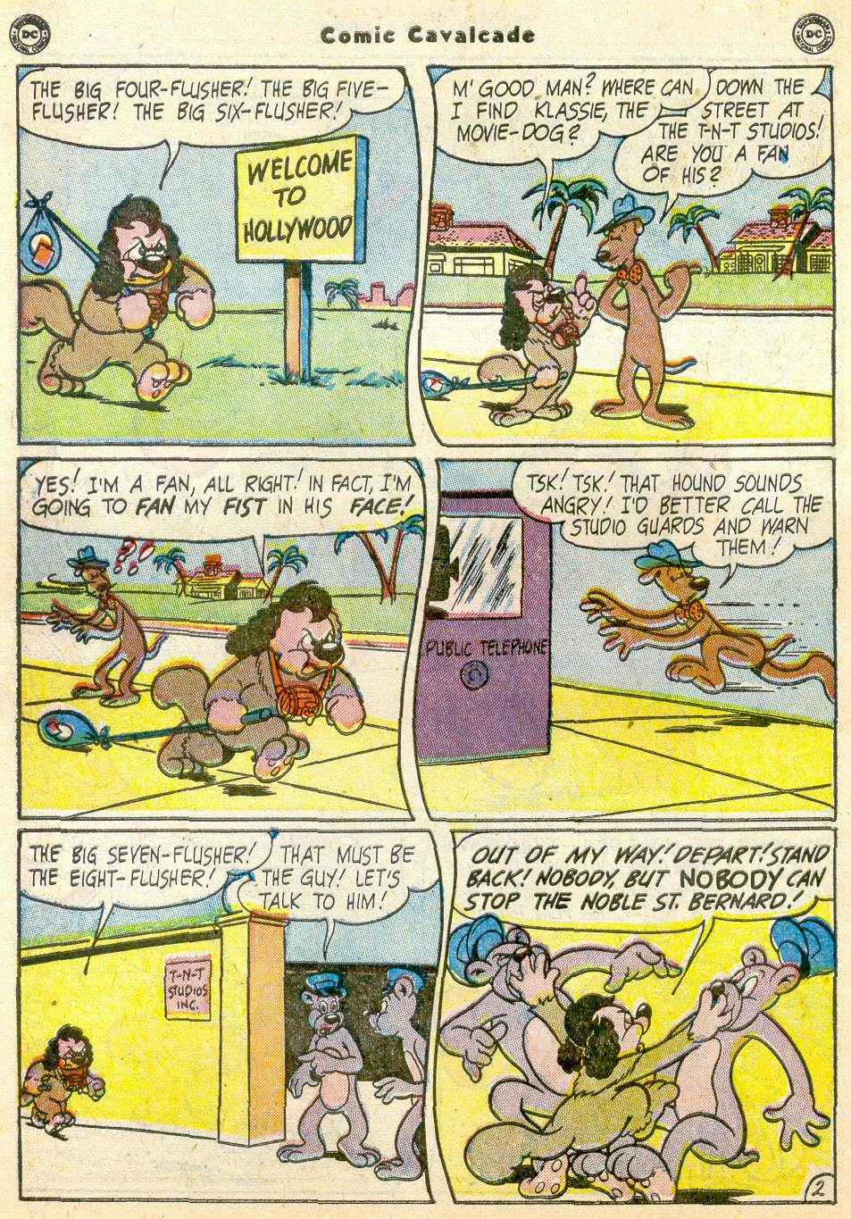 Read online Comic Cavalcade comic -  Issue #41 - 44