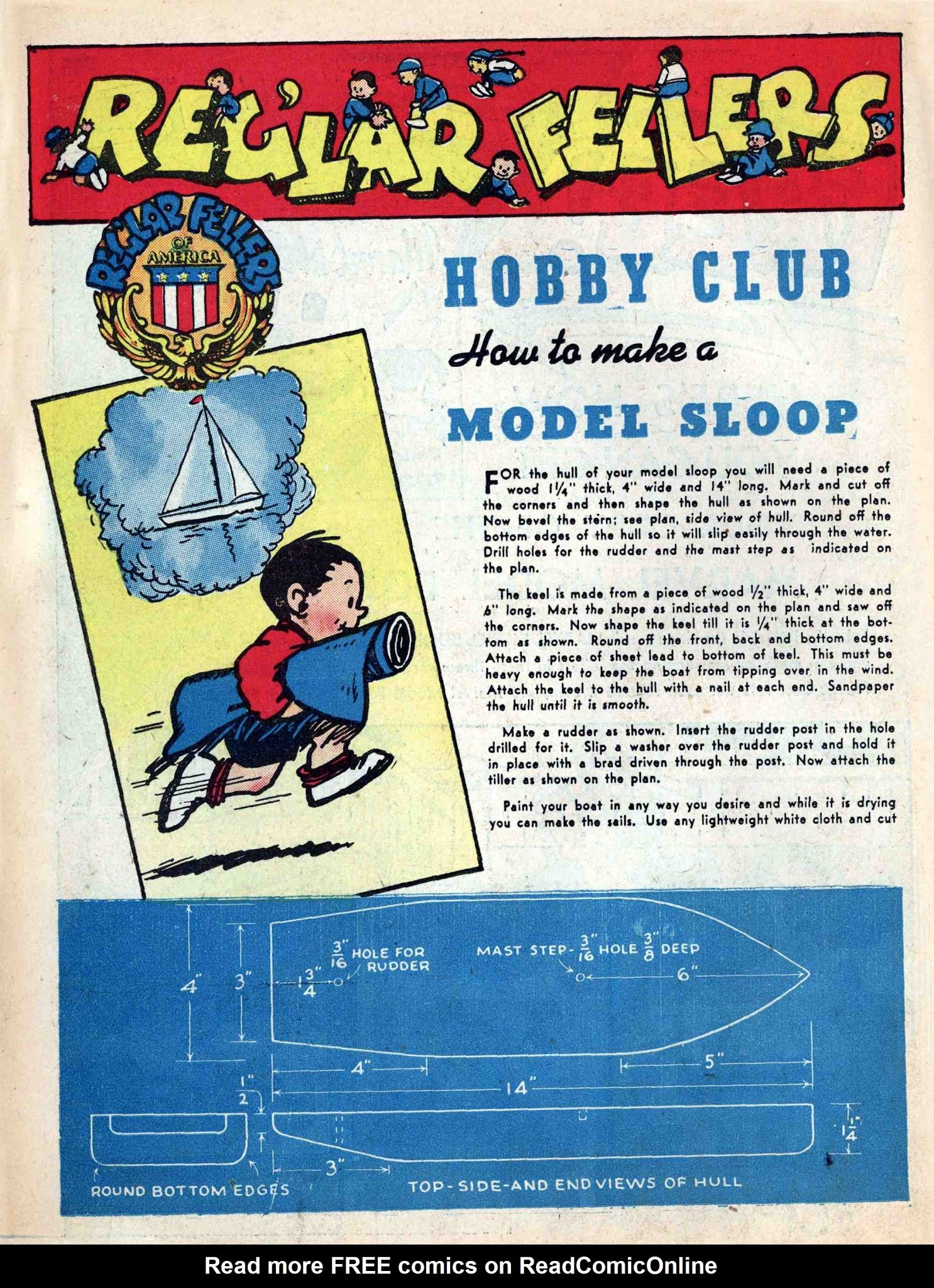 Read online Reg'lar Fellers Heroic Comics comic -  Issue #7 - 42