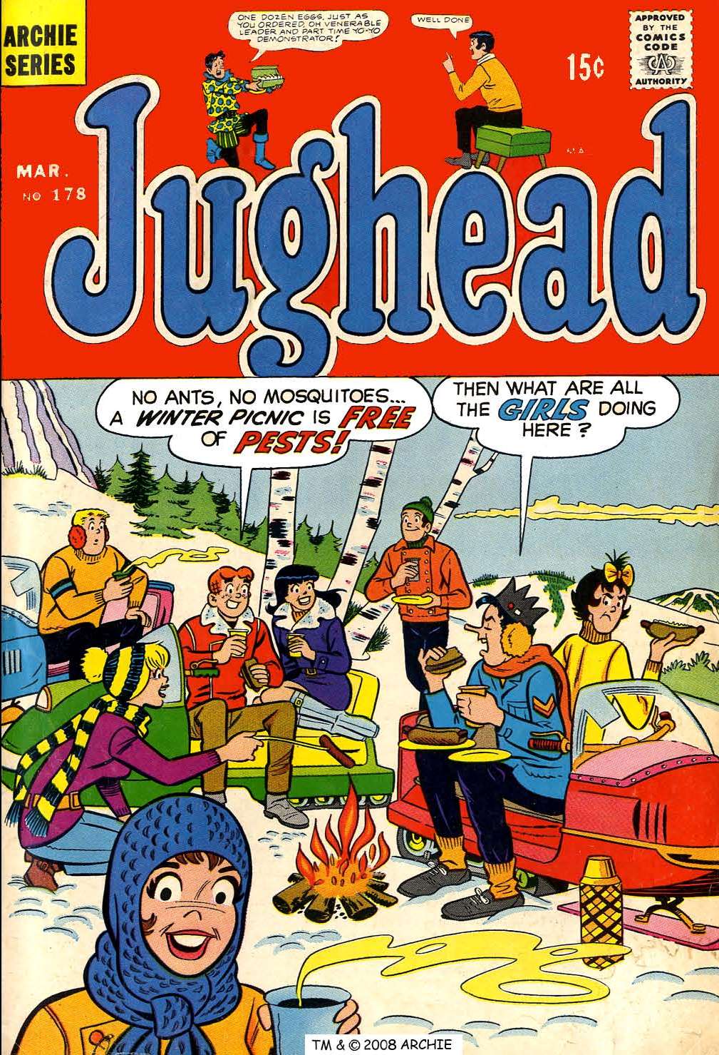 Read online Jughead (1965) comic -  Issue #178 - 1