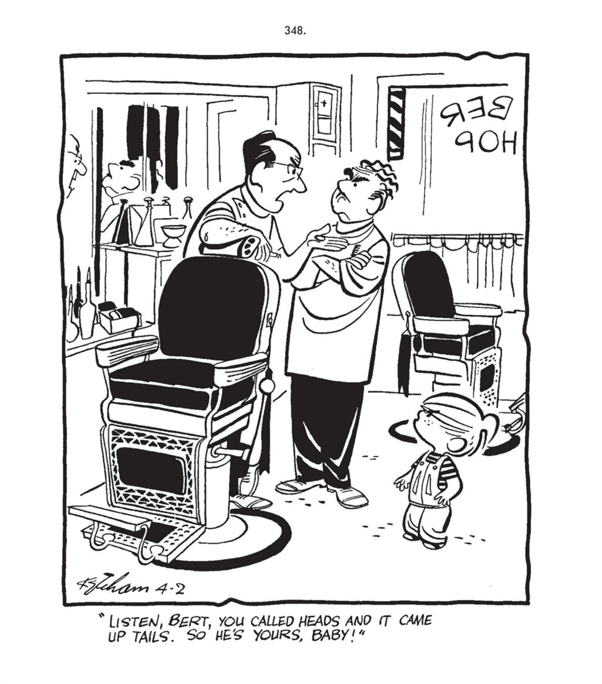 Read online Hank Ketcham's Complete Dennis the Menace comic -  Issue # TPB 1 (Part 4) - 74