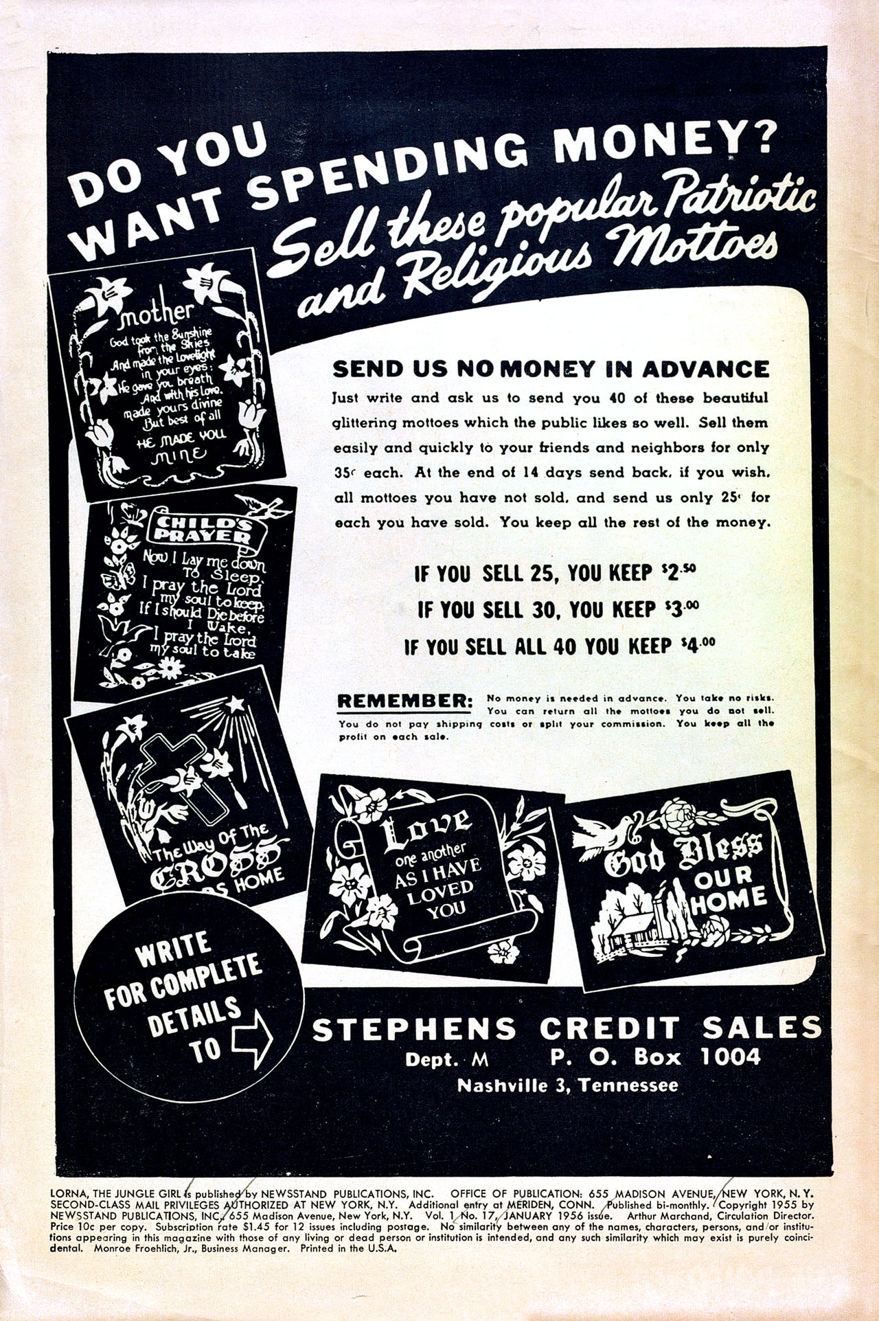 Read online Lorna, The Jungle Girl comic -  Issue #17 - 2