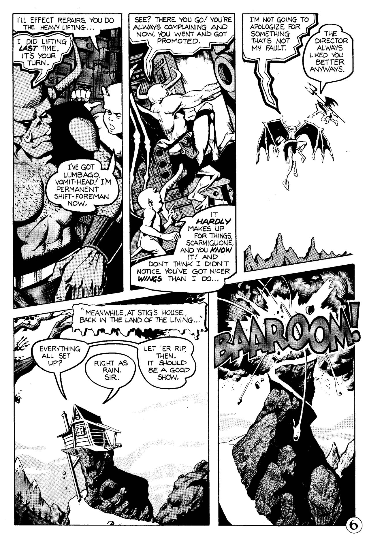 Read online Stig's Inferno comic -  Issue #2 - 9