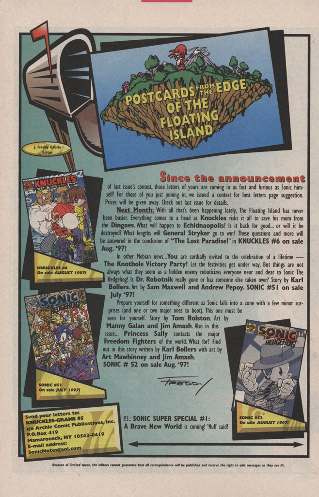Read online Knuckles the Echidna comic -  Issue #5 - 32