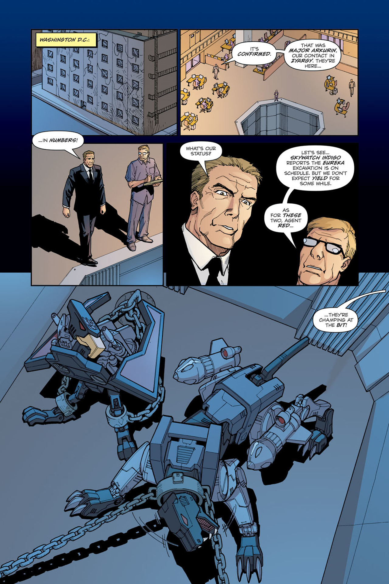 Read online The Transformers: Escalation comic -  Issue #6 - 26