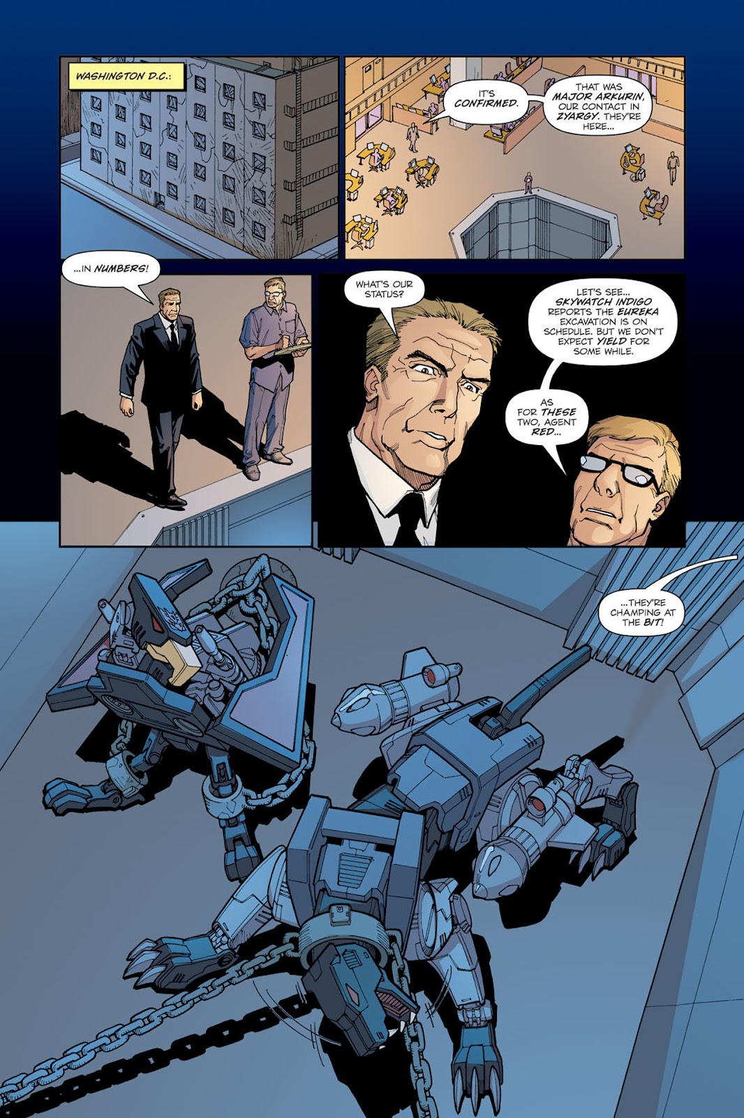 The Transformers: Escalation issue 6 - Page 26