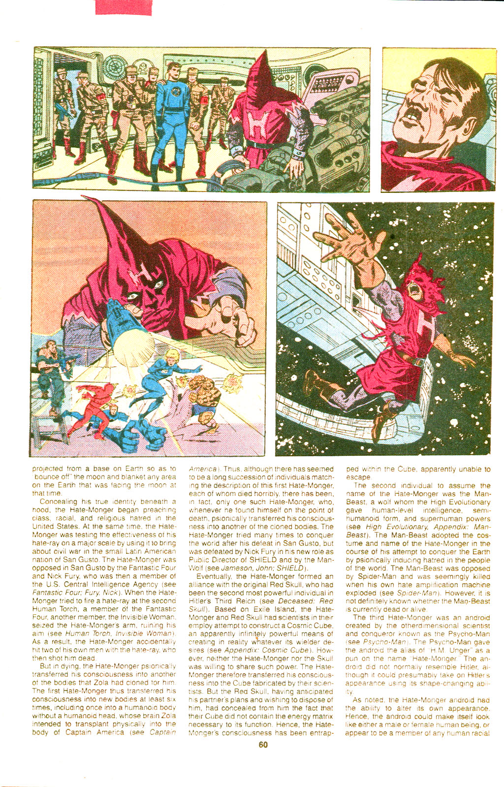 Read online The Official Handbook of the Marvel Universe Deluxe Edition comic -  Issue #17 - 62