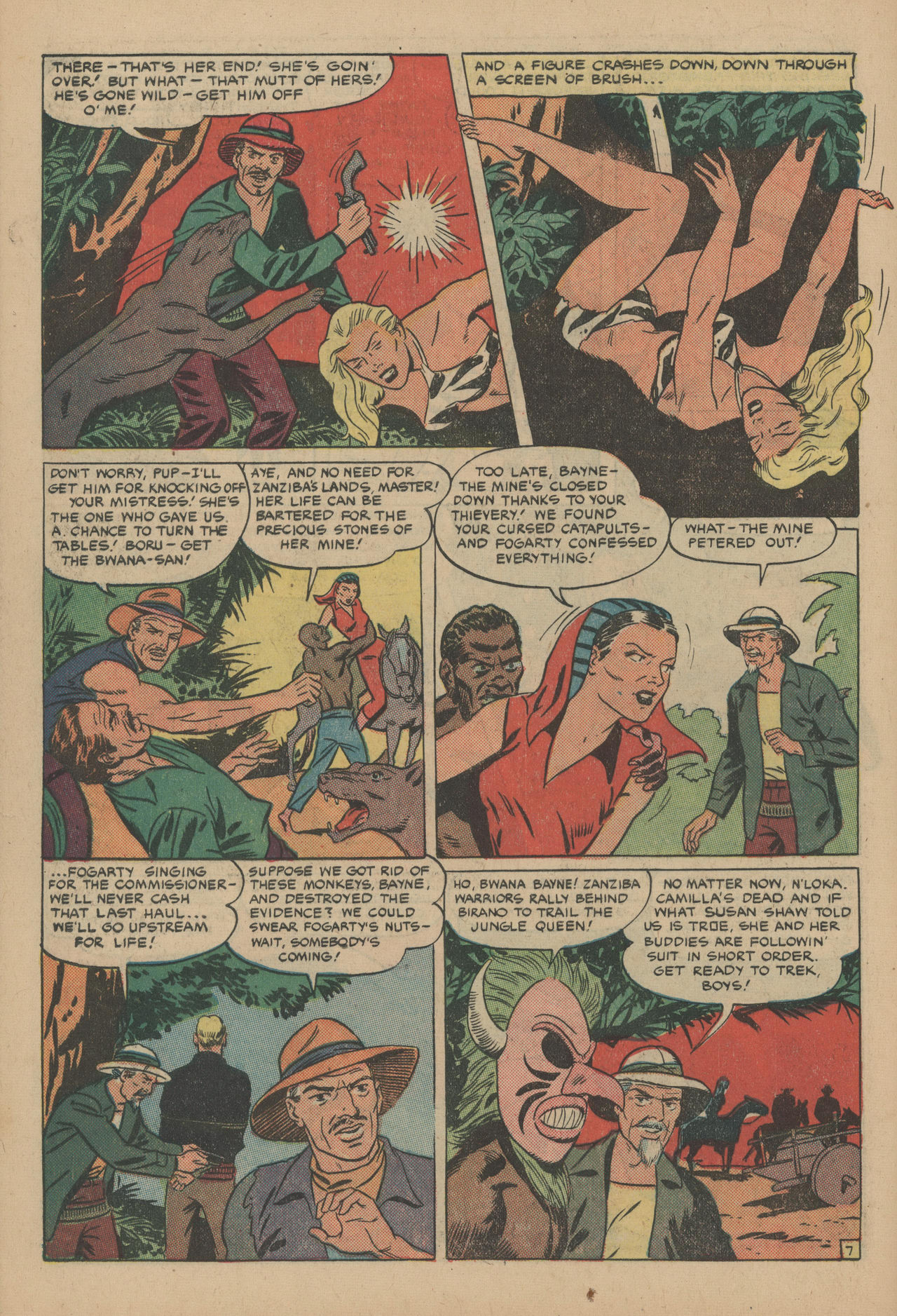 Read online Jungle Comics comic -  Issue #132 - 46