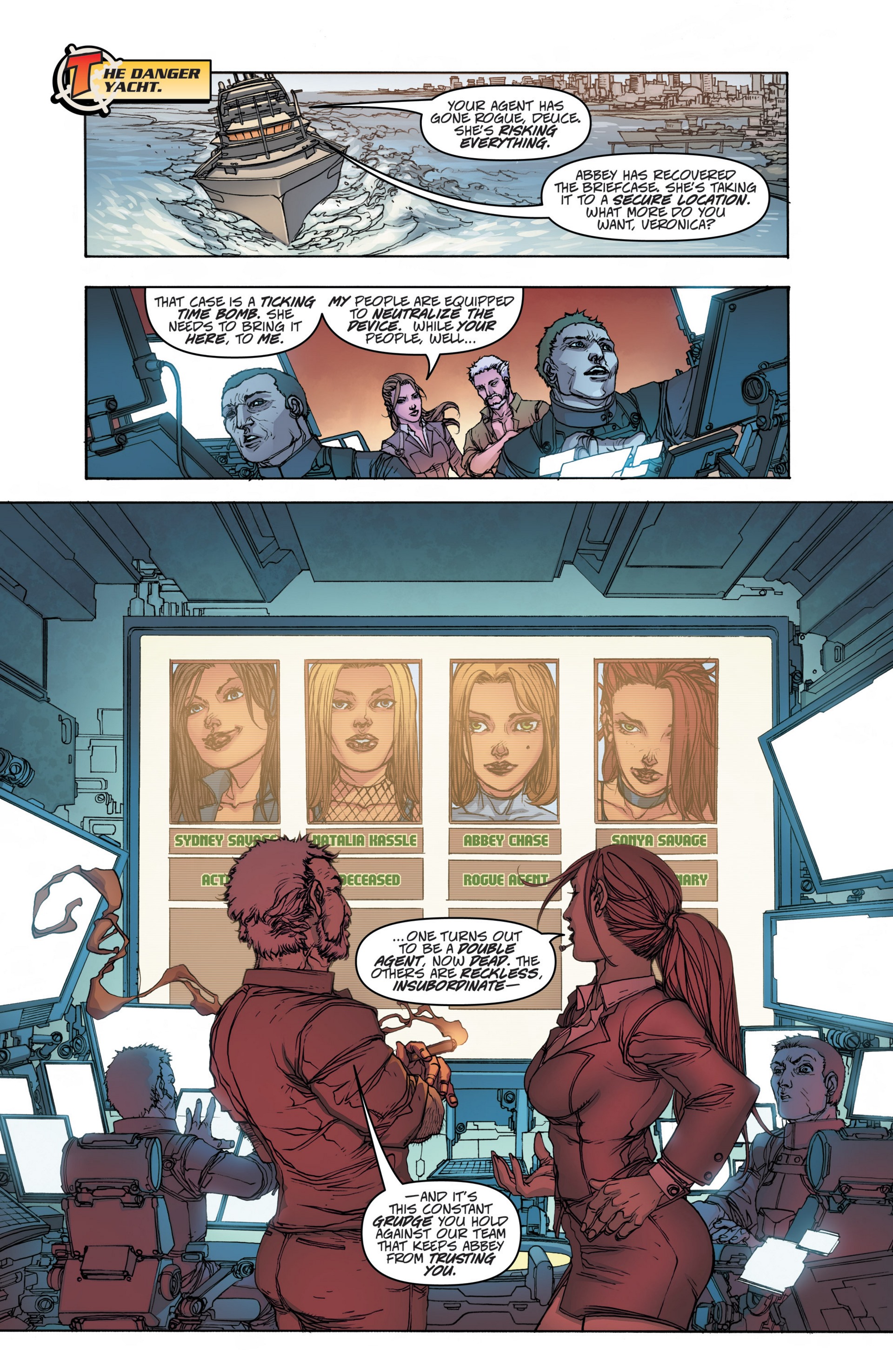 Read online Danger Girl: The Chase comic -  Issue #3 - 12