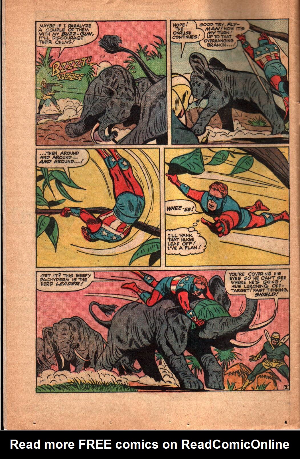 Read online Fly Man comic -  Issue #33 - 3