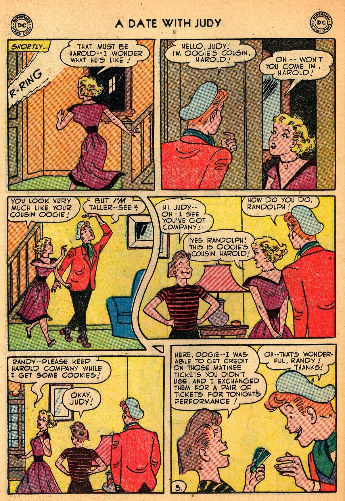Read online A Date with Judy comic -  Issue #30 - 18