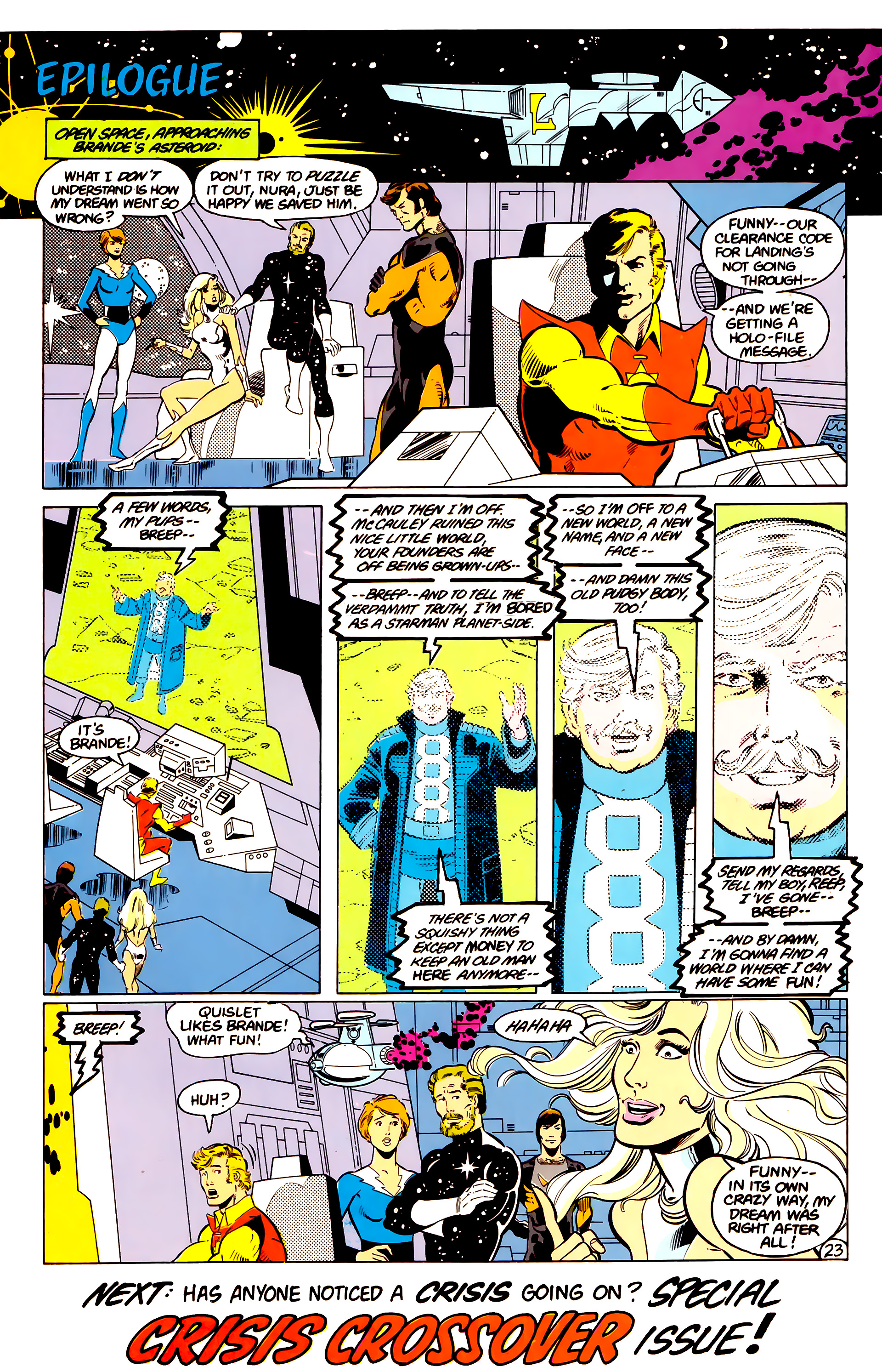 Read online Legion of Super-Heroes (1984) comic -  Issue #17 - 25