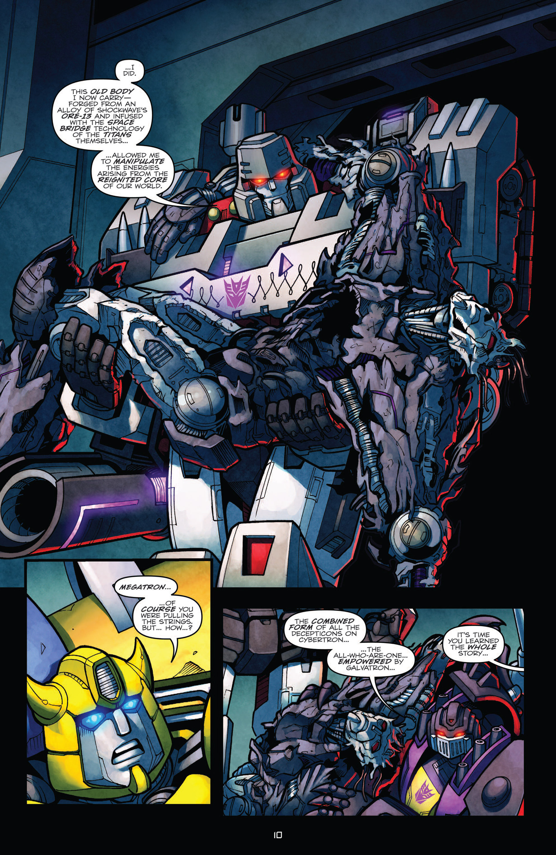 Read online Transformers: Robots In Disguise (2012) comic -  Issue #14 - 13