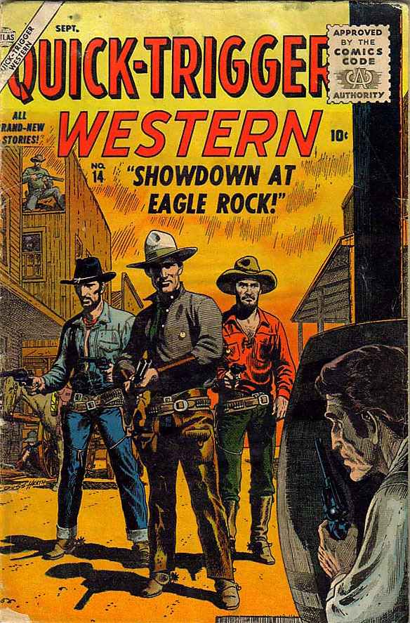 Read online Quick-Trigger Western comic -  Issue #14 - 1