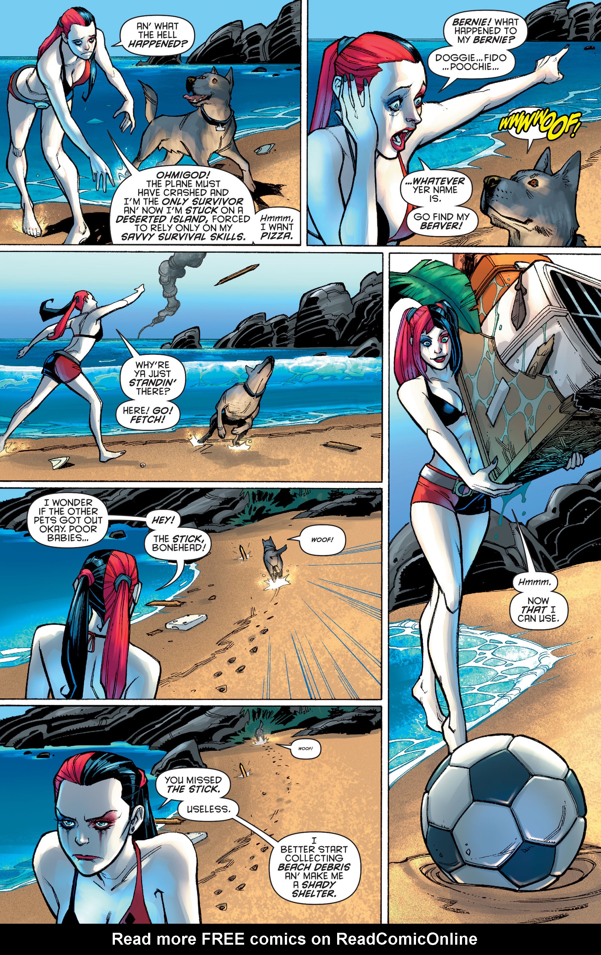 Read online Harley Quinn: Futures End comic -  Issue # Full - 4