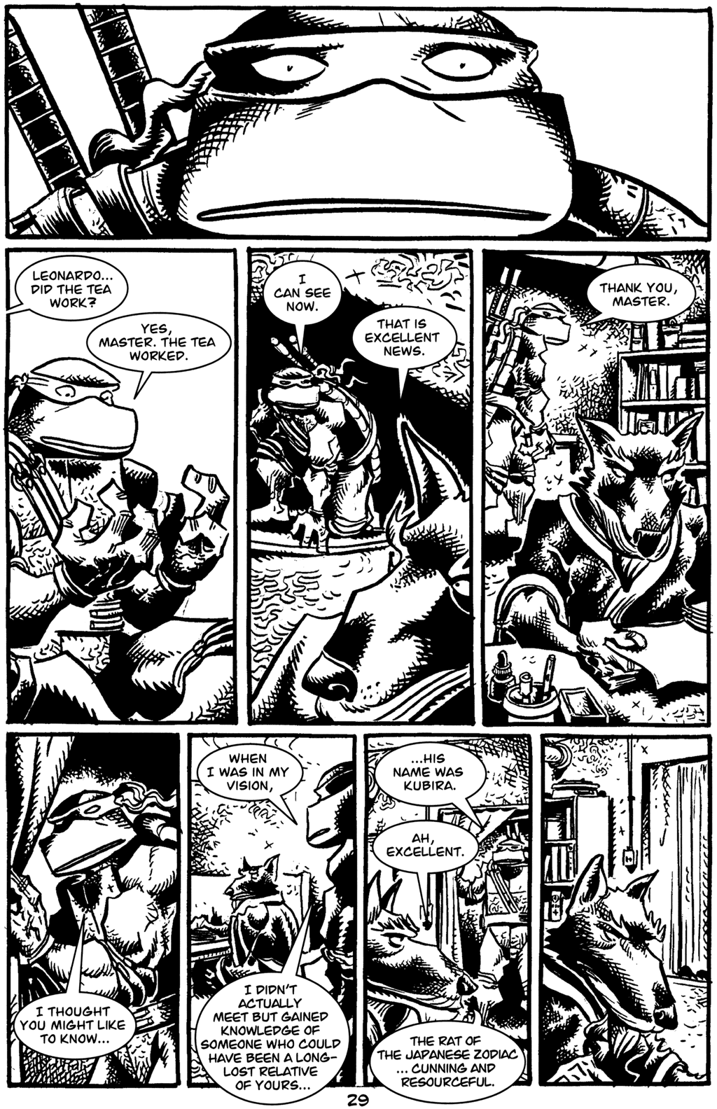 Read online Tales of Leonardo Blind Sight comic -  Issue #4 - 31