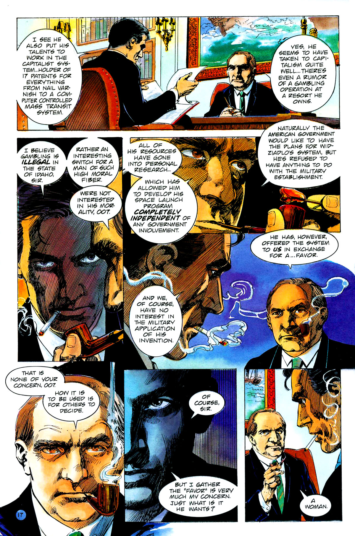 Read online James Bond: Permission to Die comic -  Issue #1 - 18