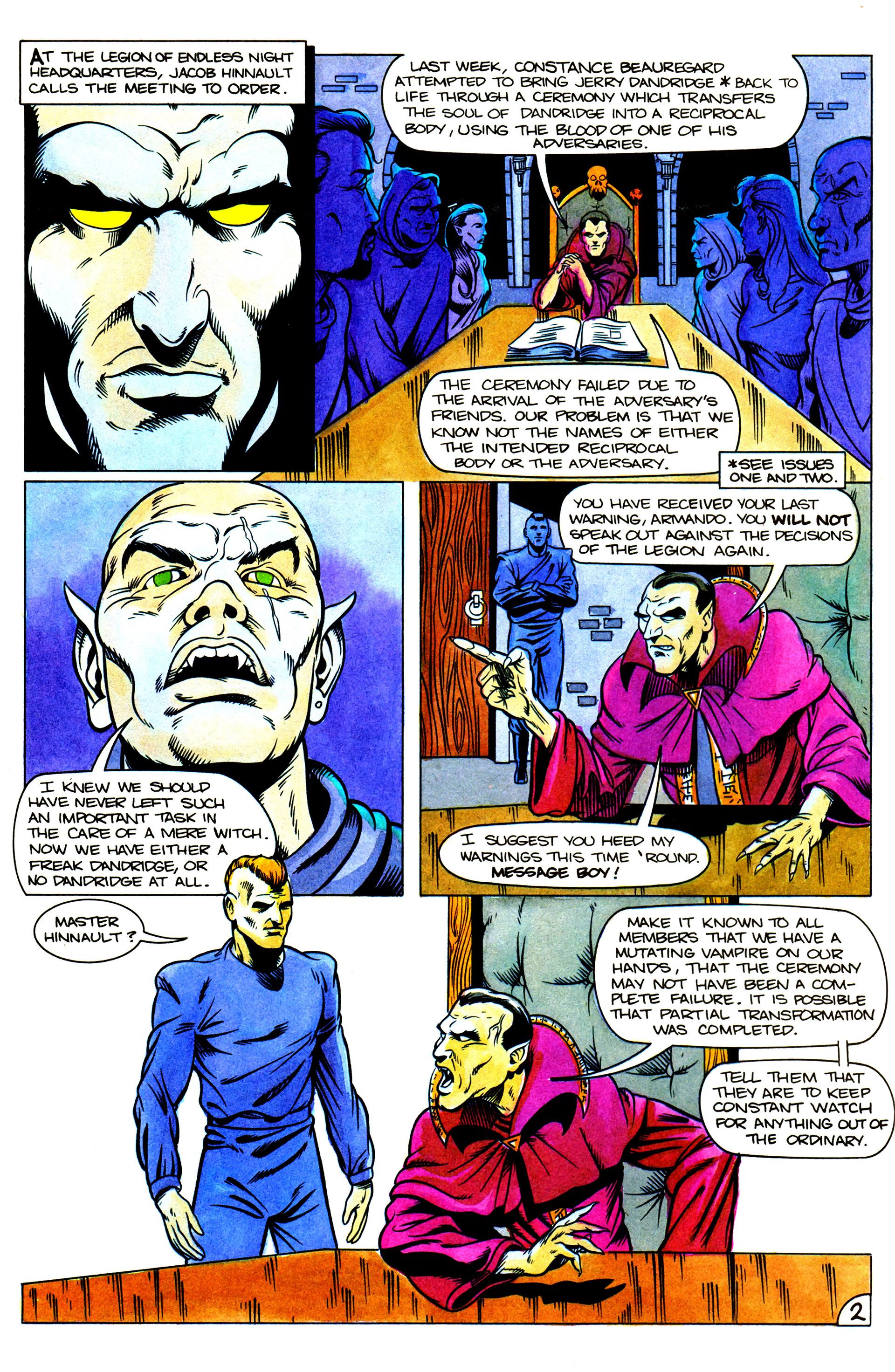 Read online Fright Night (1988) comic -  Issue #17 - 4