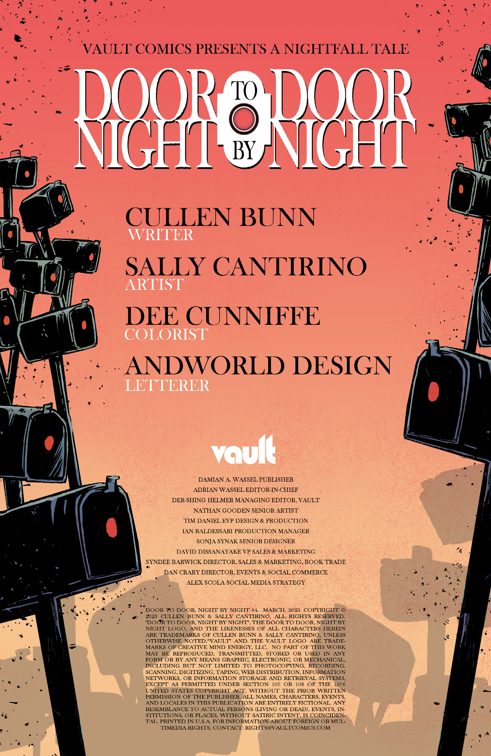 Read online Door to Door, Night by Night comic -  Issue #4 - 2