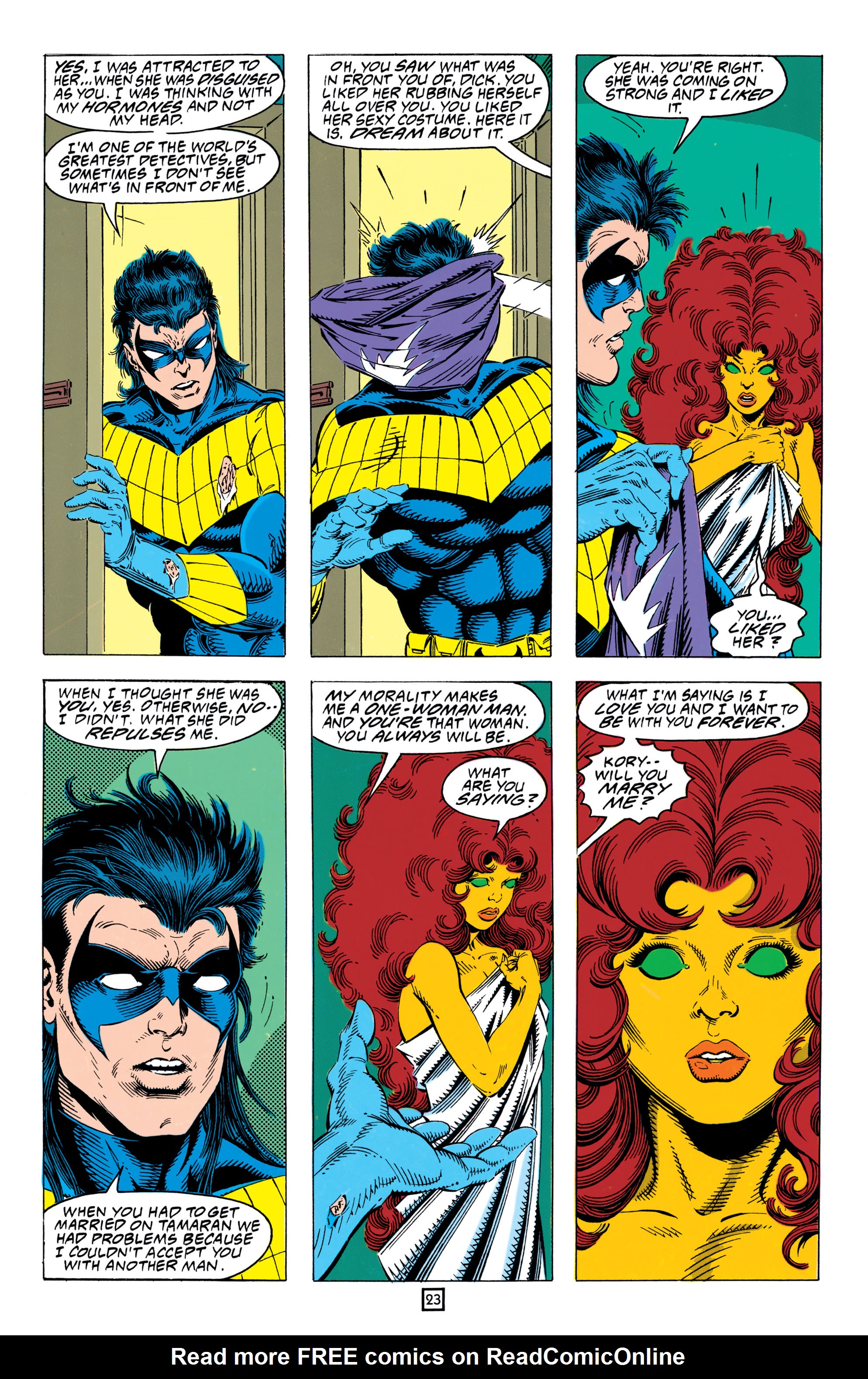 Read online The New Titans (1988) comic -  Issue #99 - 23
