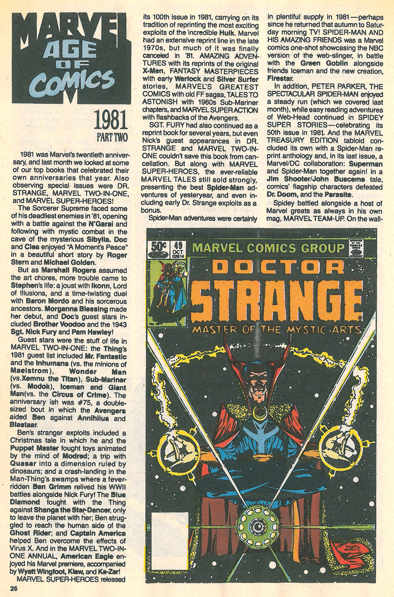 Read online Marvel Age comic -  Issue #87 - 28