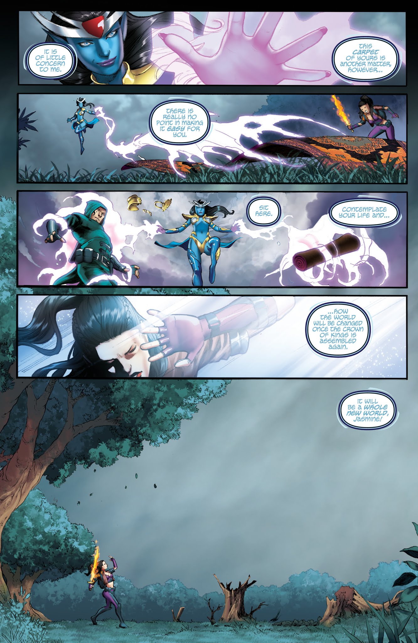Read online Jasmine: Crown of Kings comic -  Issue #4 - 8