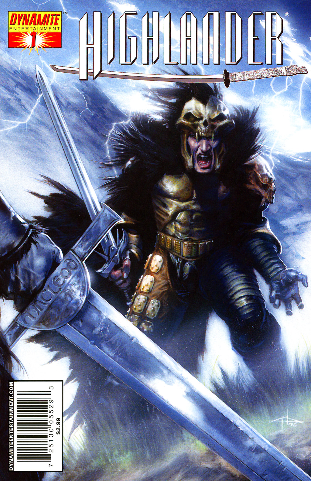 Read online Highlander comic -  Issue #1 - 1