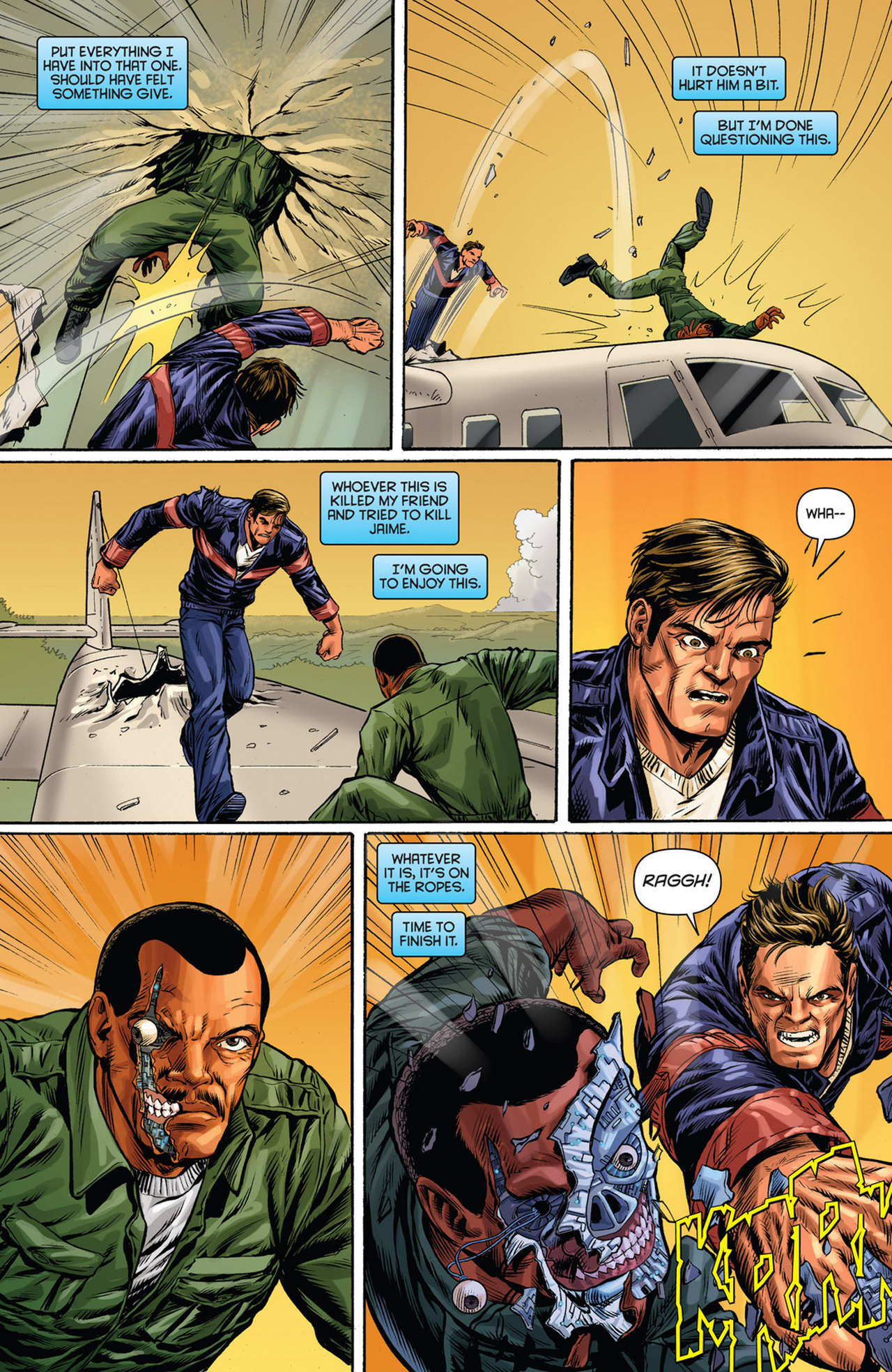 Read online Bionic Man comic -  Issue #16 - 19