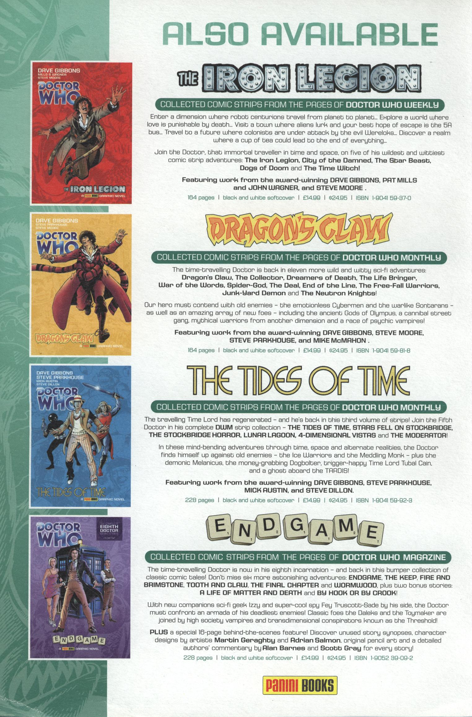 Read online Doctor Who Graphic Novel comic -  Issue # TPB 5 (Part 1) - 2