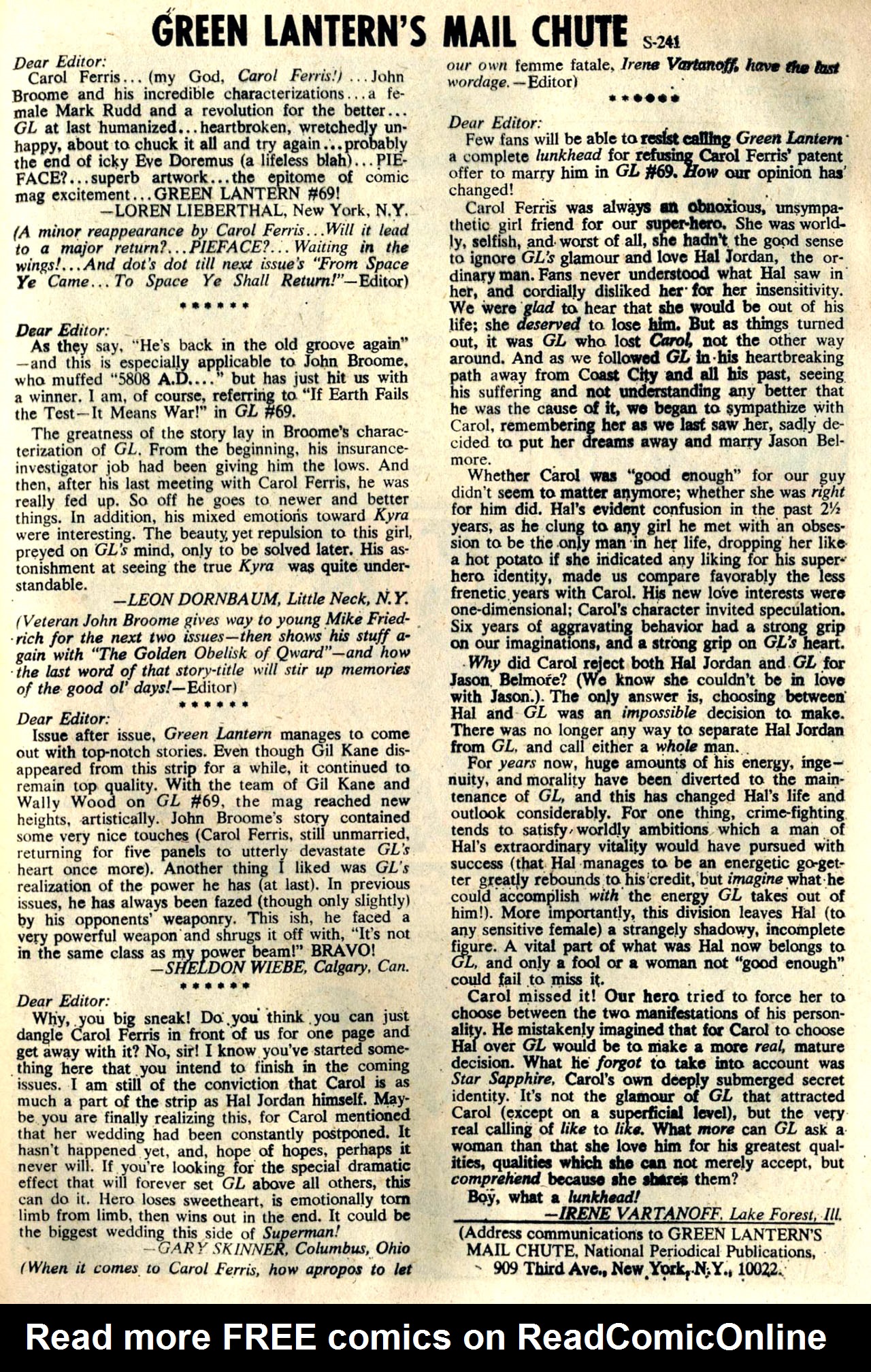 Read online Green Lantern (1960) comic -  Issue #72 - 20