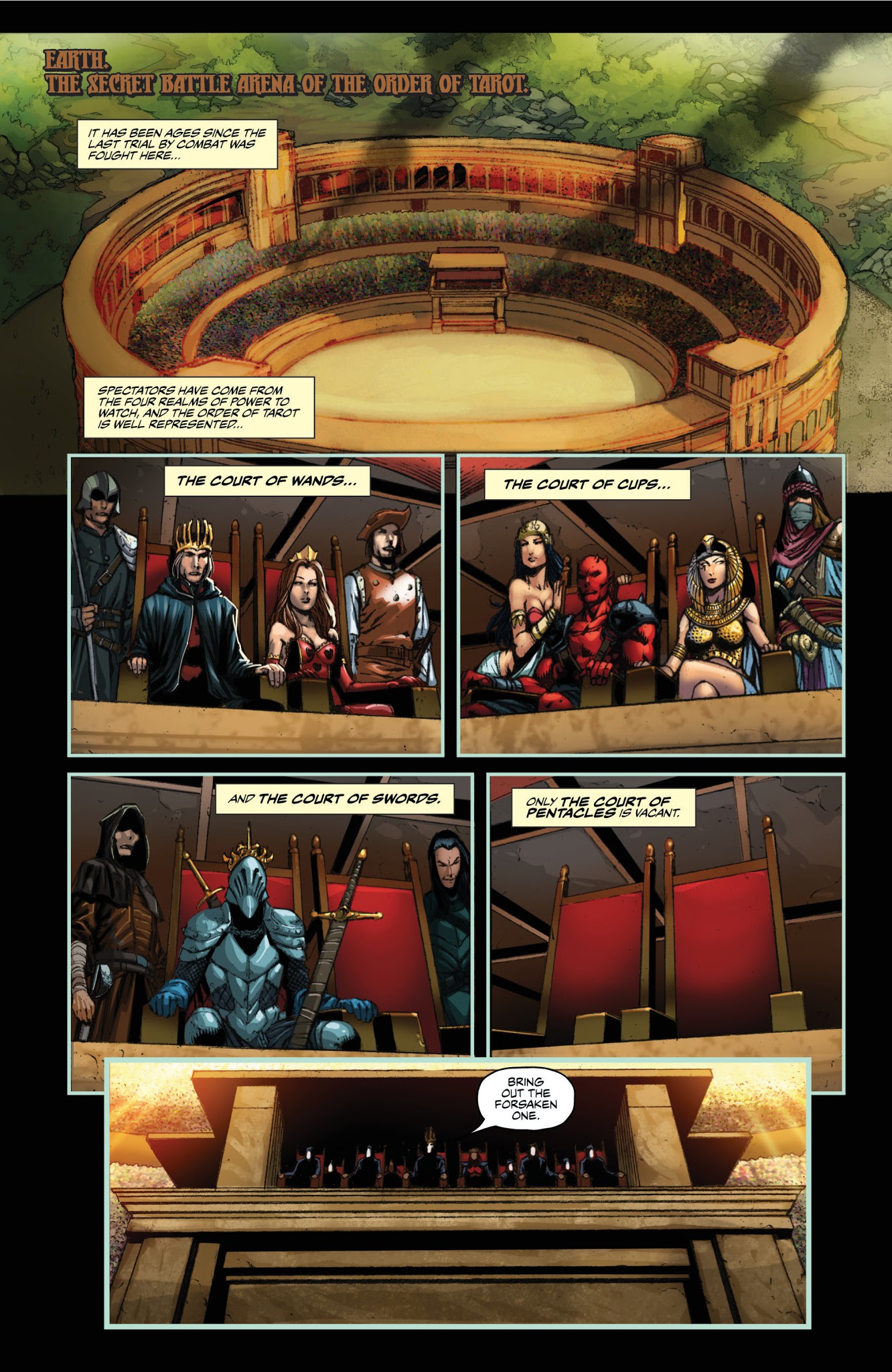 Read online Grimm Fairy Tales: Tarot comic -  Issue #2 - 21