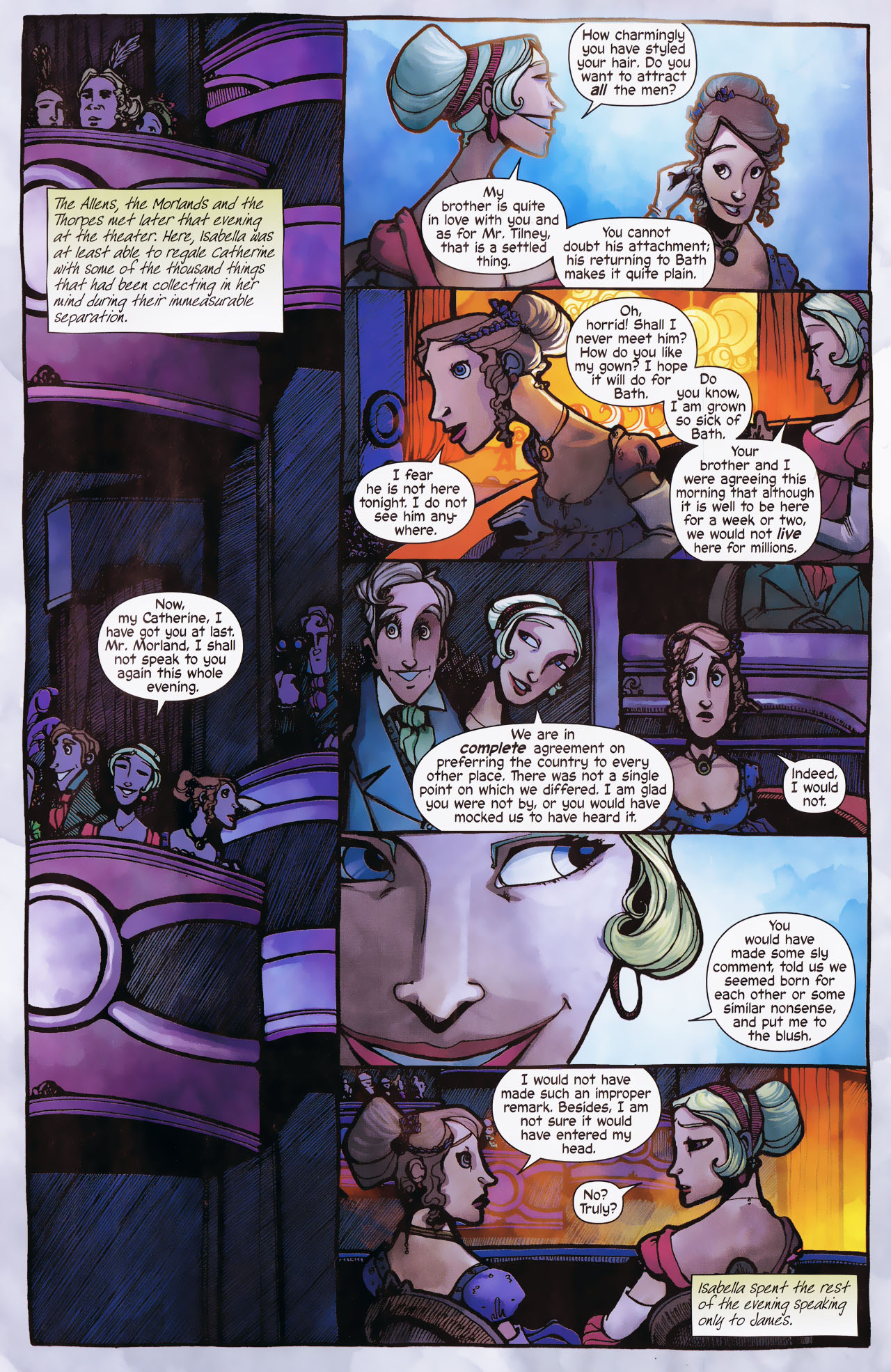 Read online Northanger Abbey comic -  Issue #2 - 8