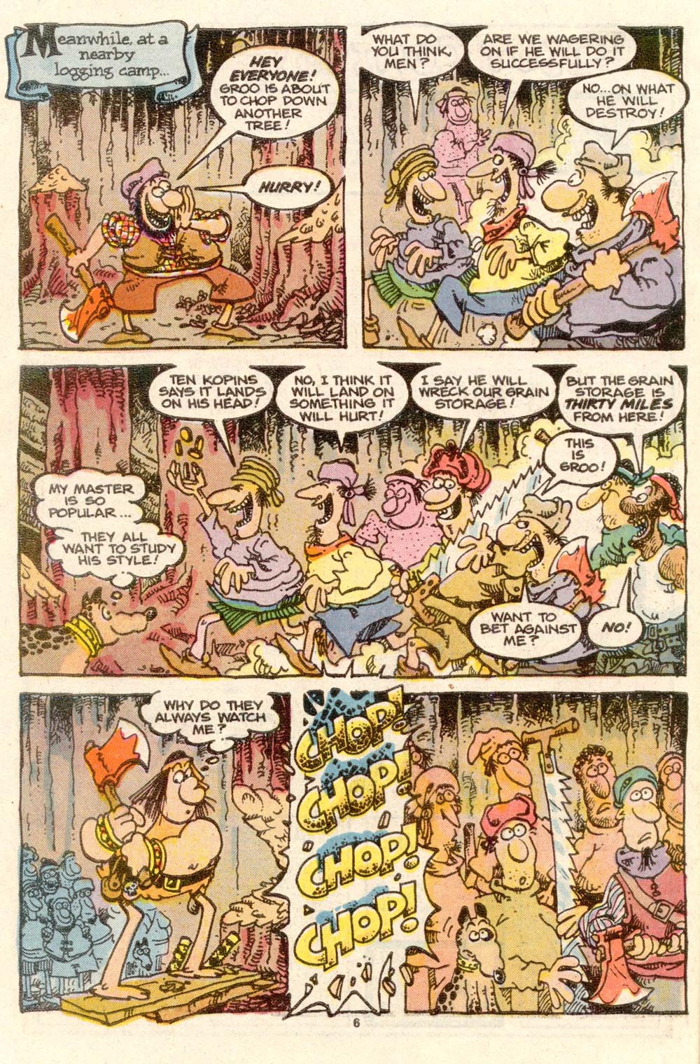 Read online Sergio Aragonés Groo the Wanderer comic -  Issue #34 - 6