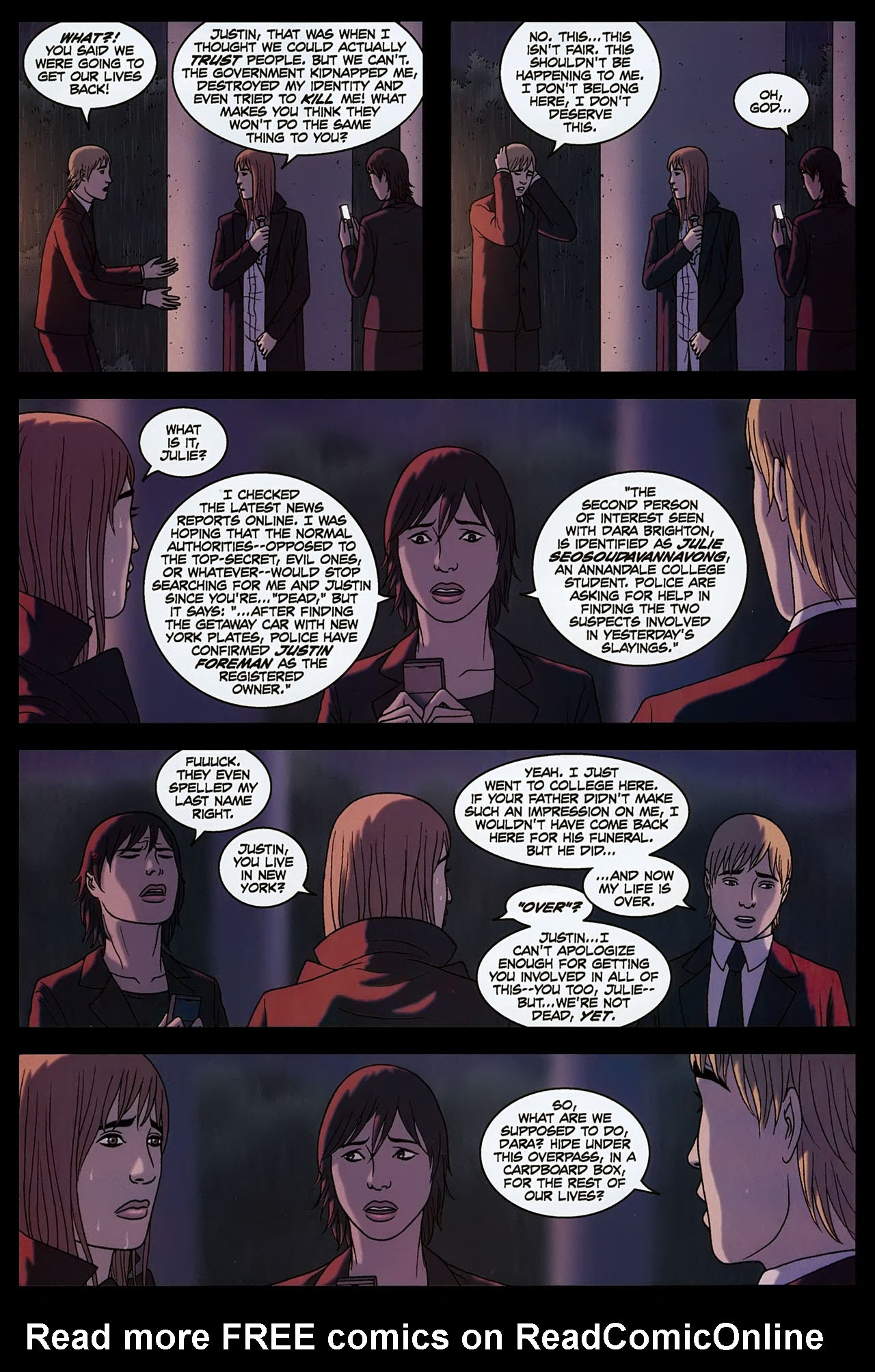 Read online The Sword comic -  Issue #6 - 8