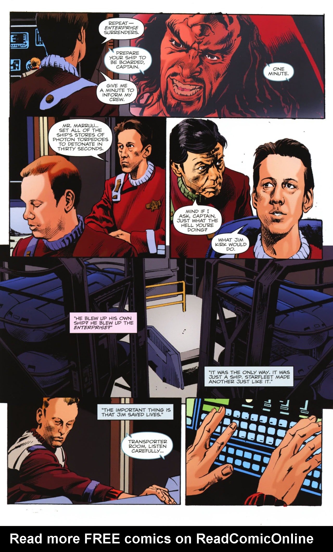 Read online Star Trek: Captain's Log comic -  Issue # Issue Harriman - 22