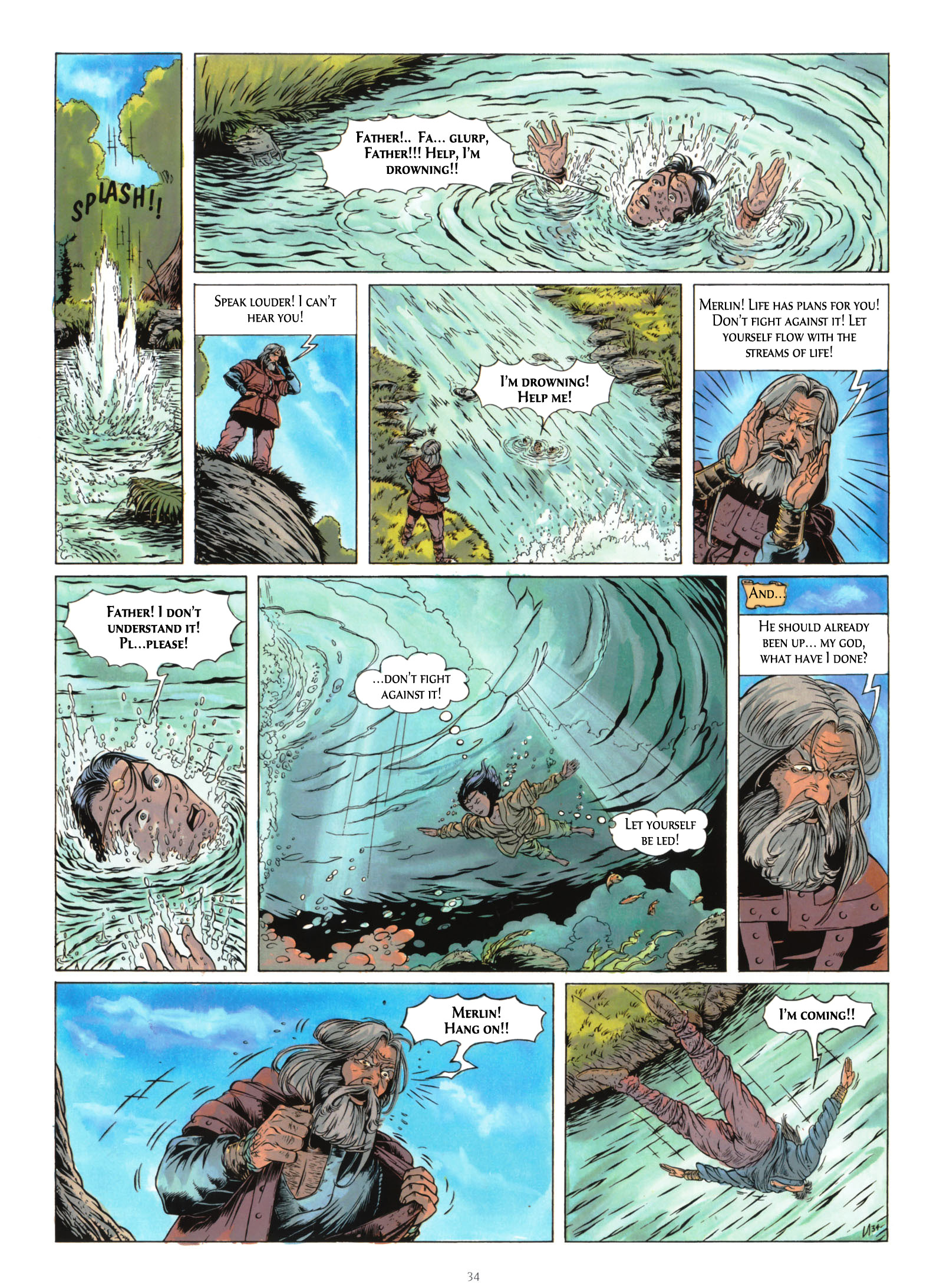 Read online Merlijn comic -  Issue #1 - 34