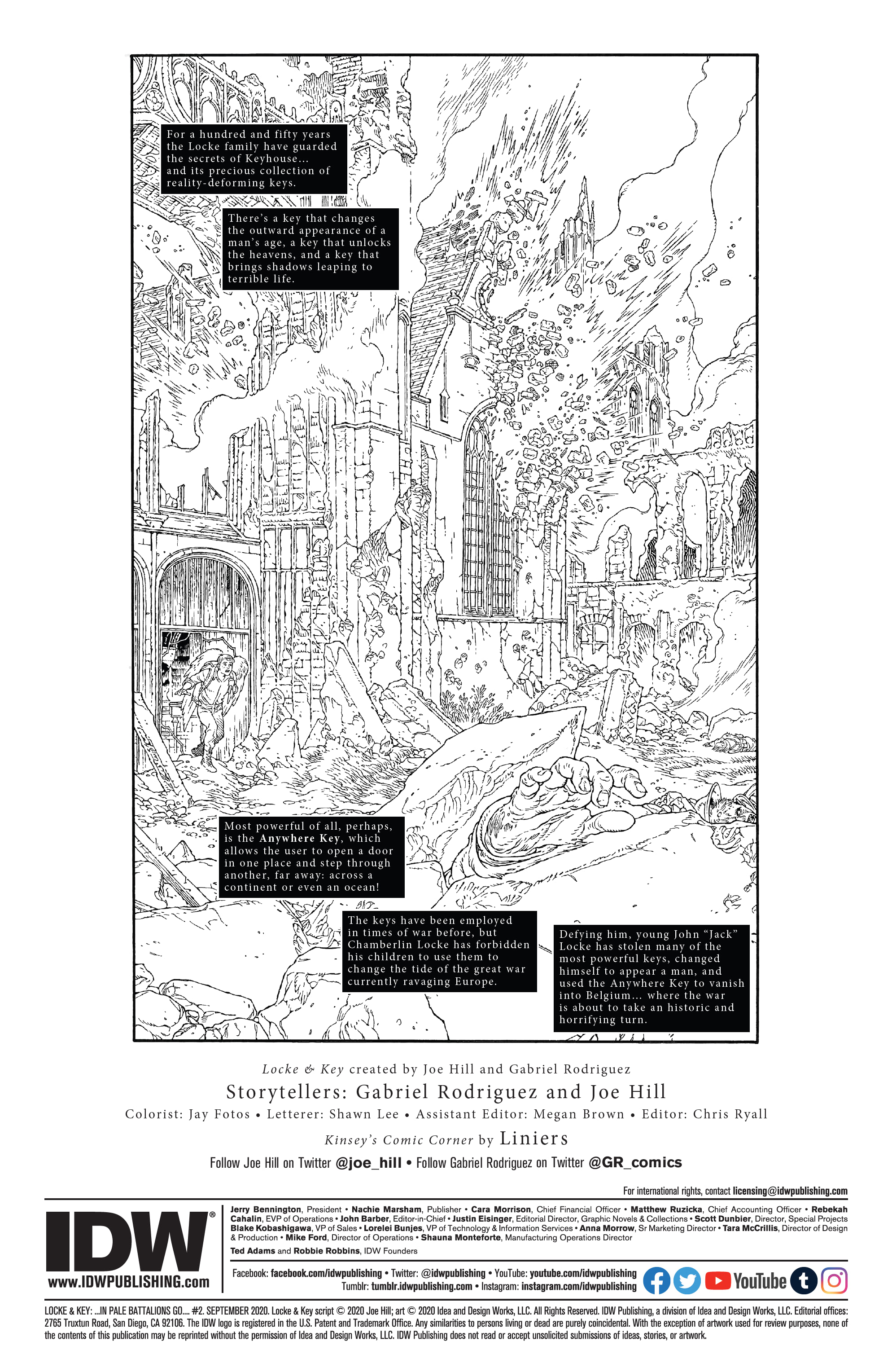 Read online Locke & Key: ...In Pale Battalions Go… comic -  Issue #2 - 2