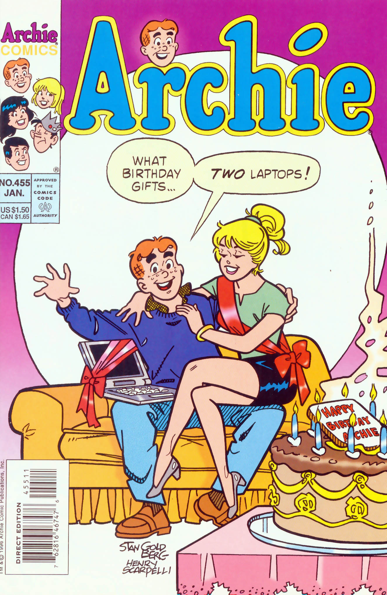 Read online Archie (1960) comic -  Issue #455 - 1
