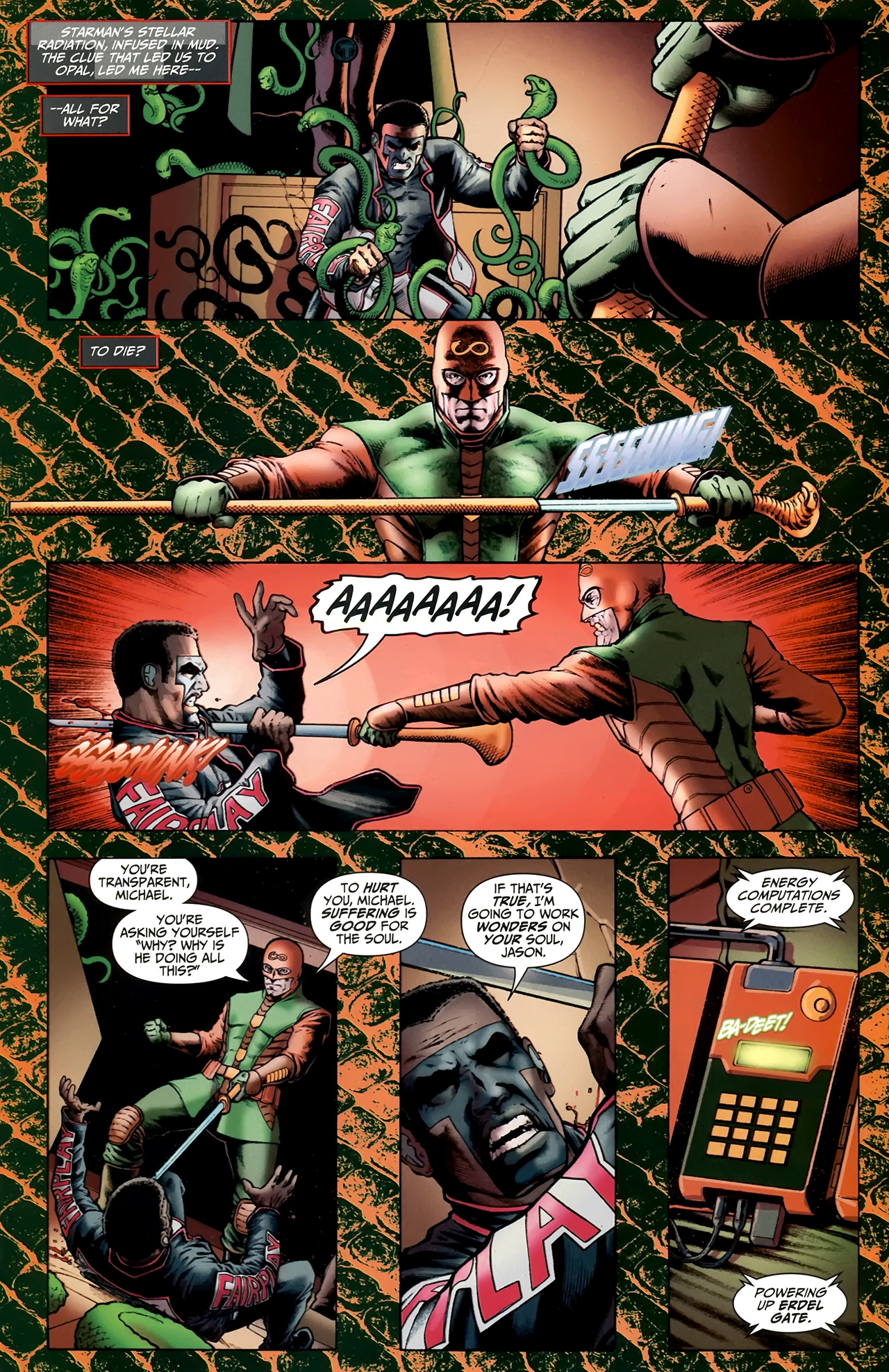 Read online JSA vs. Kobra comic -  Issue #3 - 20
