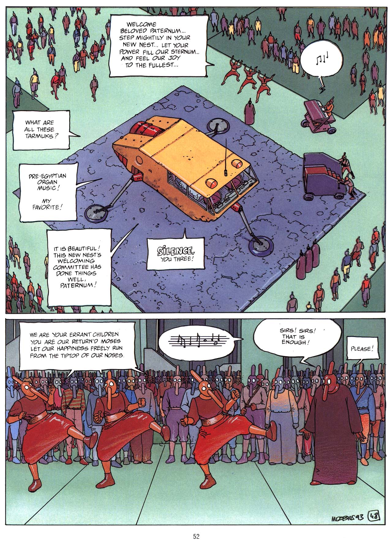 Read online Epic Graphic Novel: Moebius comic -  Issue # TPB 9 - 54