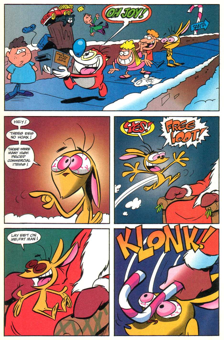 Read online The Ren & Stimpy Show Holiday Special comic -  Issue # Full - 24