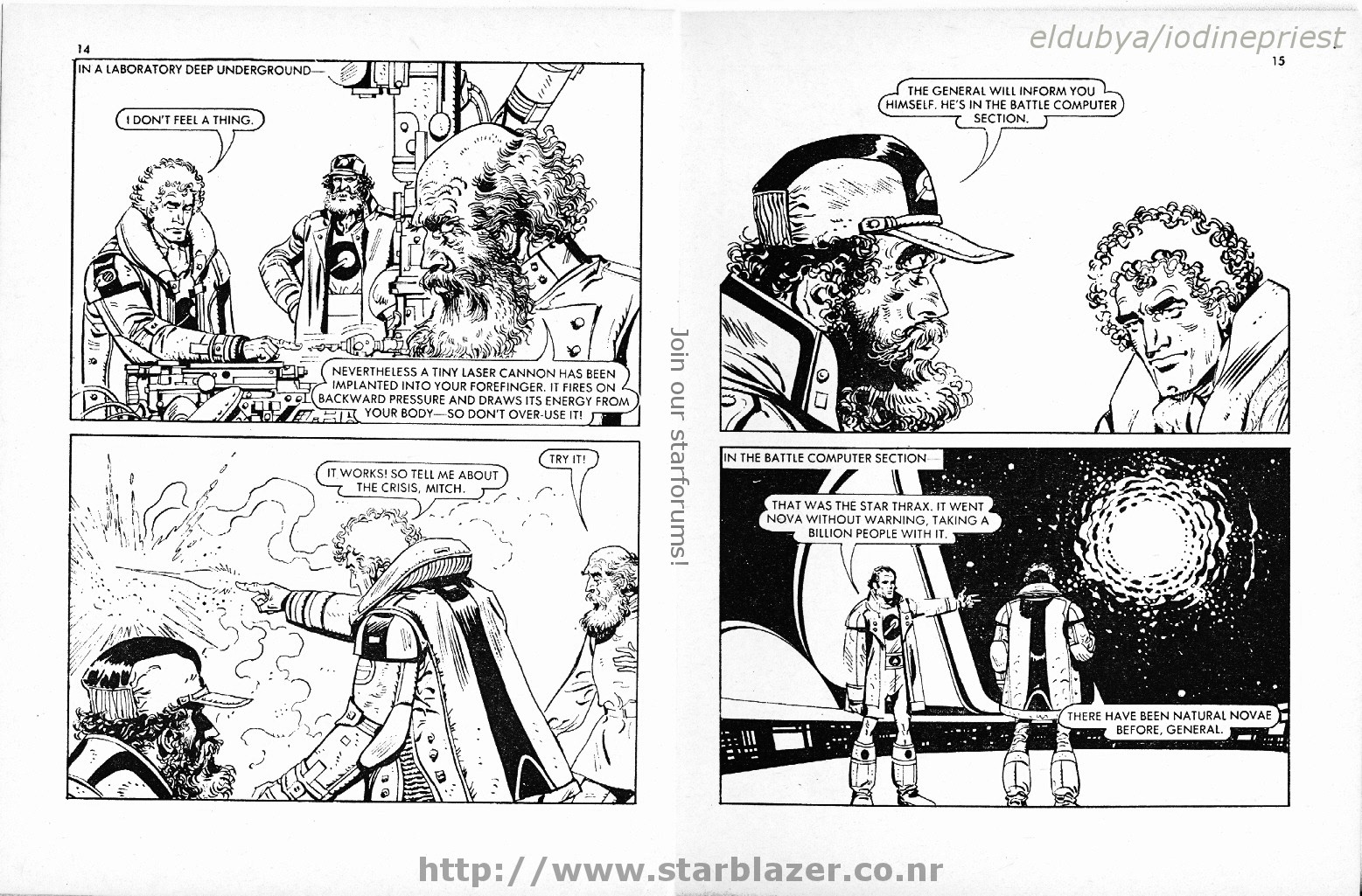 Read online Starblazer comic -  Issue #153 - 9