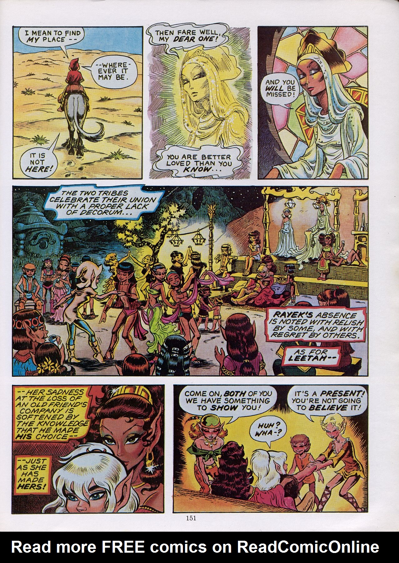 Read online ElfQuest (Starblaze Edition) comic -  Issue # TPB 1 - 160