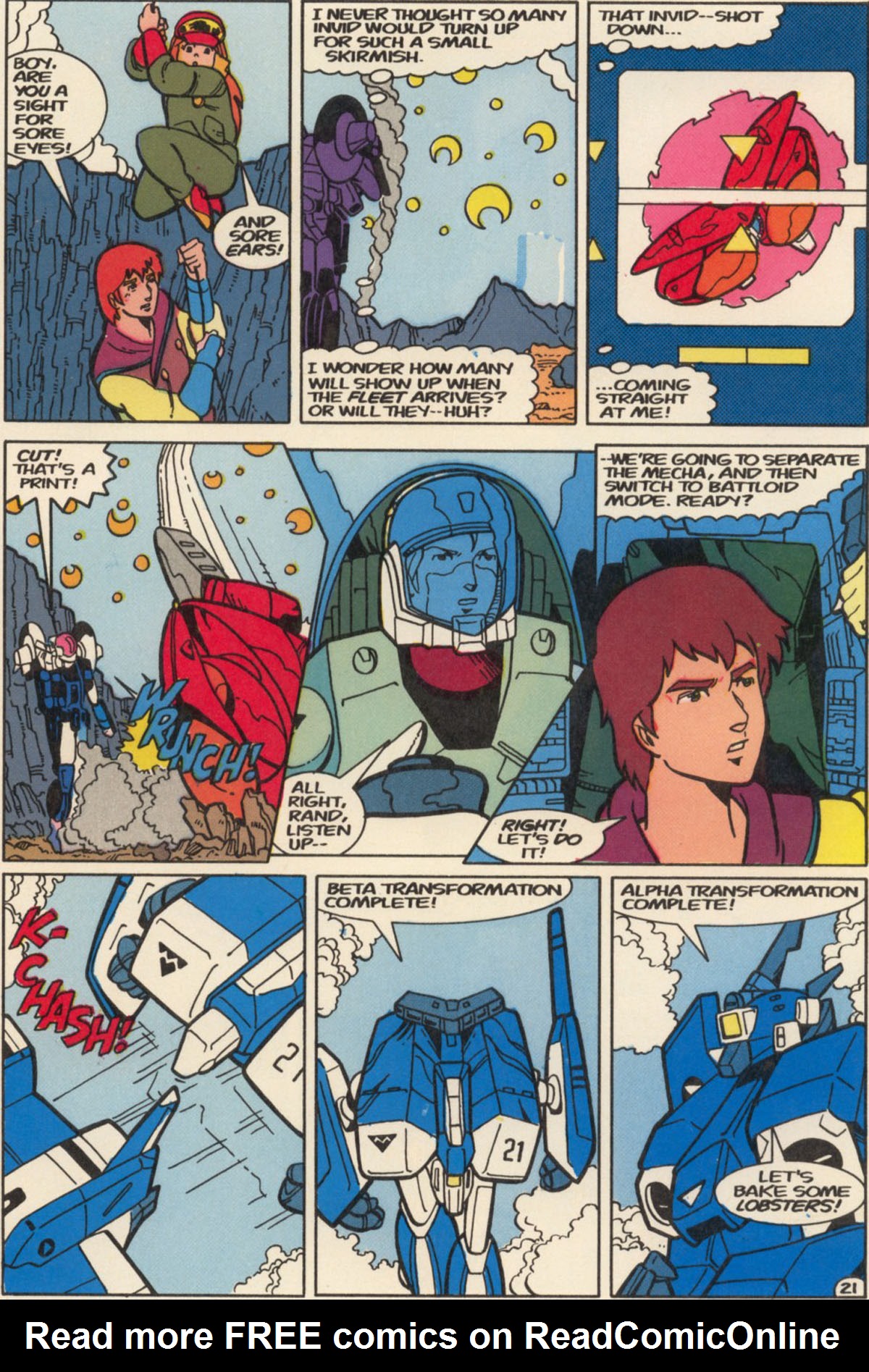 Read online Robotech The New Generation comic -  Issue #23 - 27